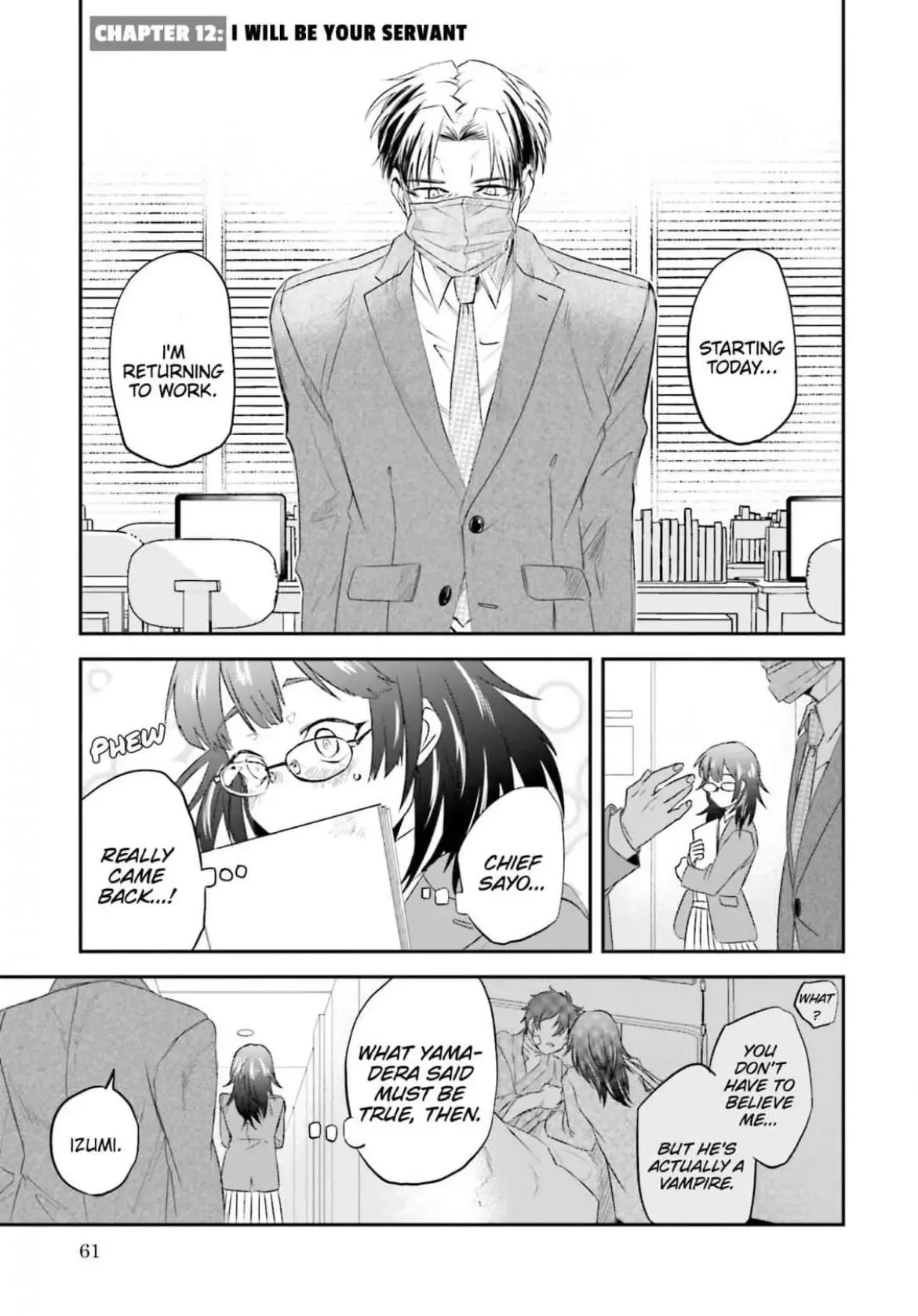 Yabun Ni Kyuuketsu Shitsureishimasu - Chapter 12 Page 5