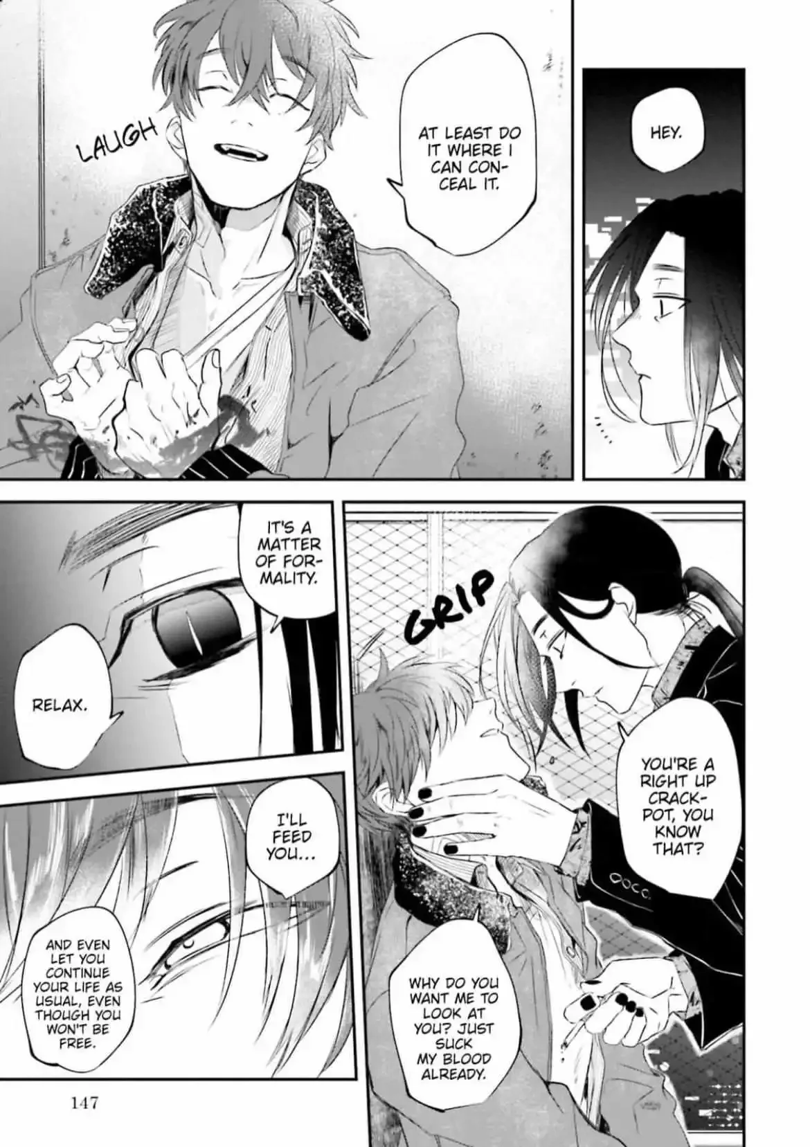 Yabun Ni Kyuuketsu Shitsureishimasu - Chapter 16 Page 14