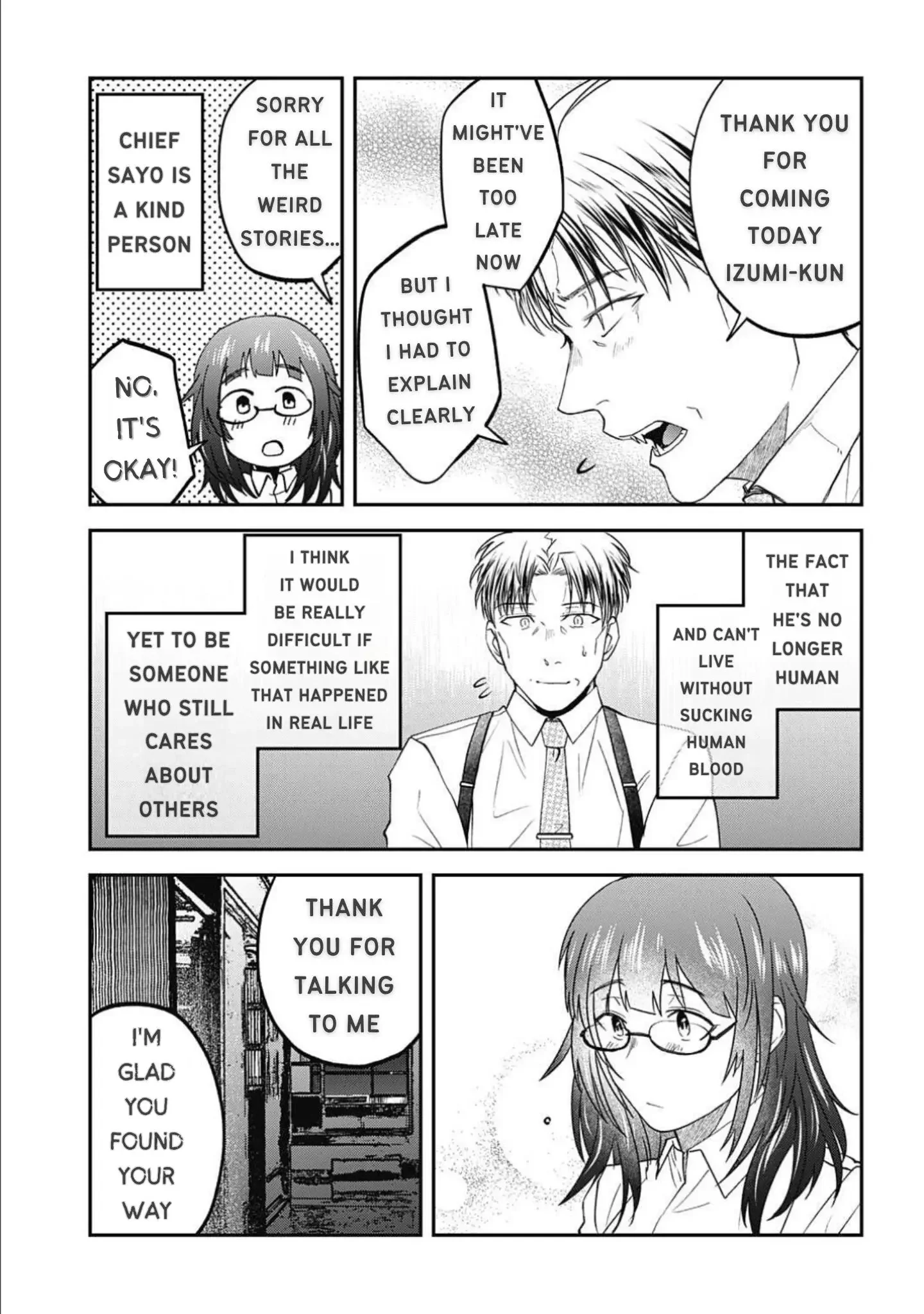 Yabun Ni Kyuuketsu Shitsureishimasu - Chapter 41 Page 5