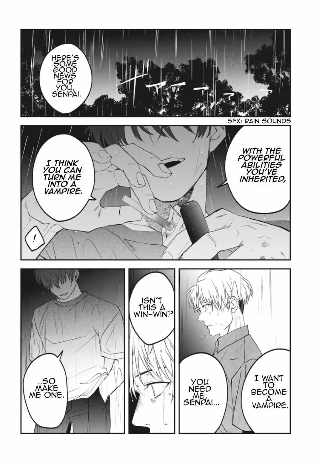Yabun Ni Kyuuketsu Shitsureishimasu - Chapter 49 Page 4