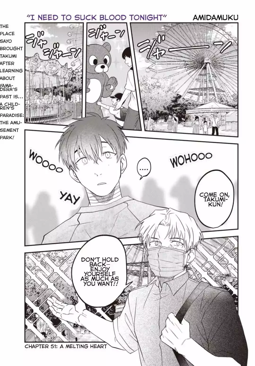 Yabun Ni Kyuuketsu Shitsureishimasu - Chapter 51 Page 1
