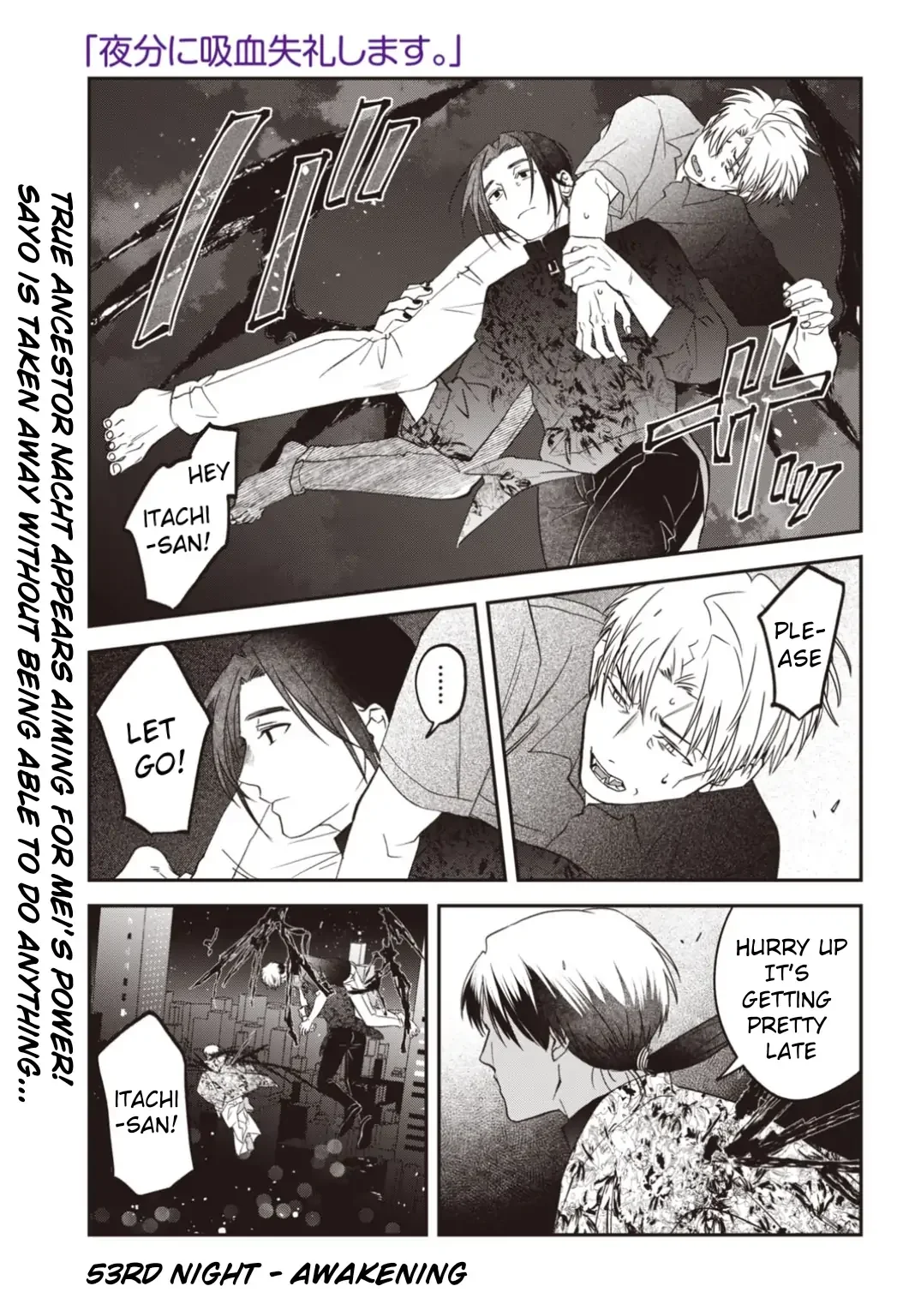 Yabun Ni Kyuuketsu Shitsureishimasu - Chapter 53 Page 1
