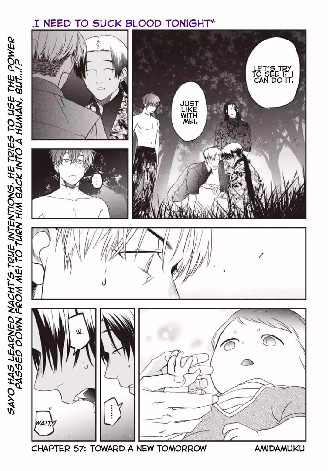 Yabun Ni Kyuuketsu Shitsureishimasu - Chapter 57 Page 3