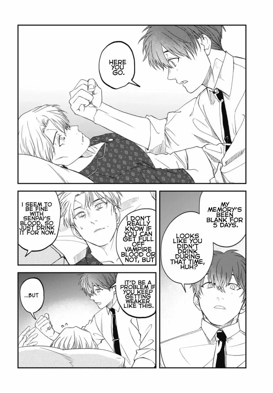Yabun Ni Kyuuketsu Shitsureishimasu - Chapter 57 Page 14