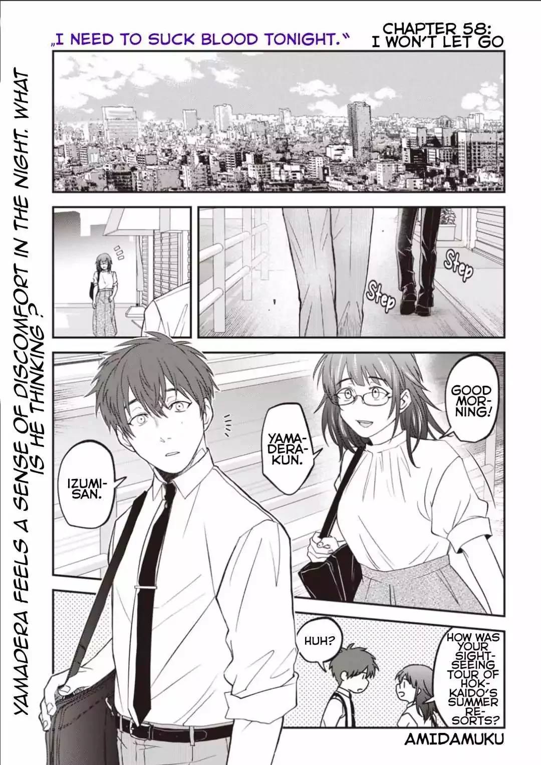 Yabun Ni Kyuuketsu Shitsureishimasu - Chapter 58 Page 2