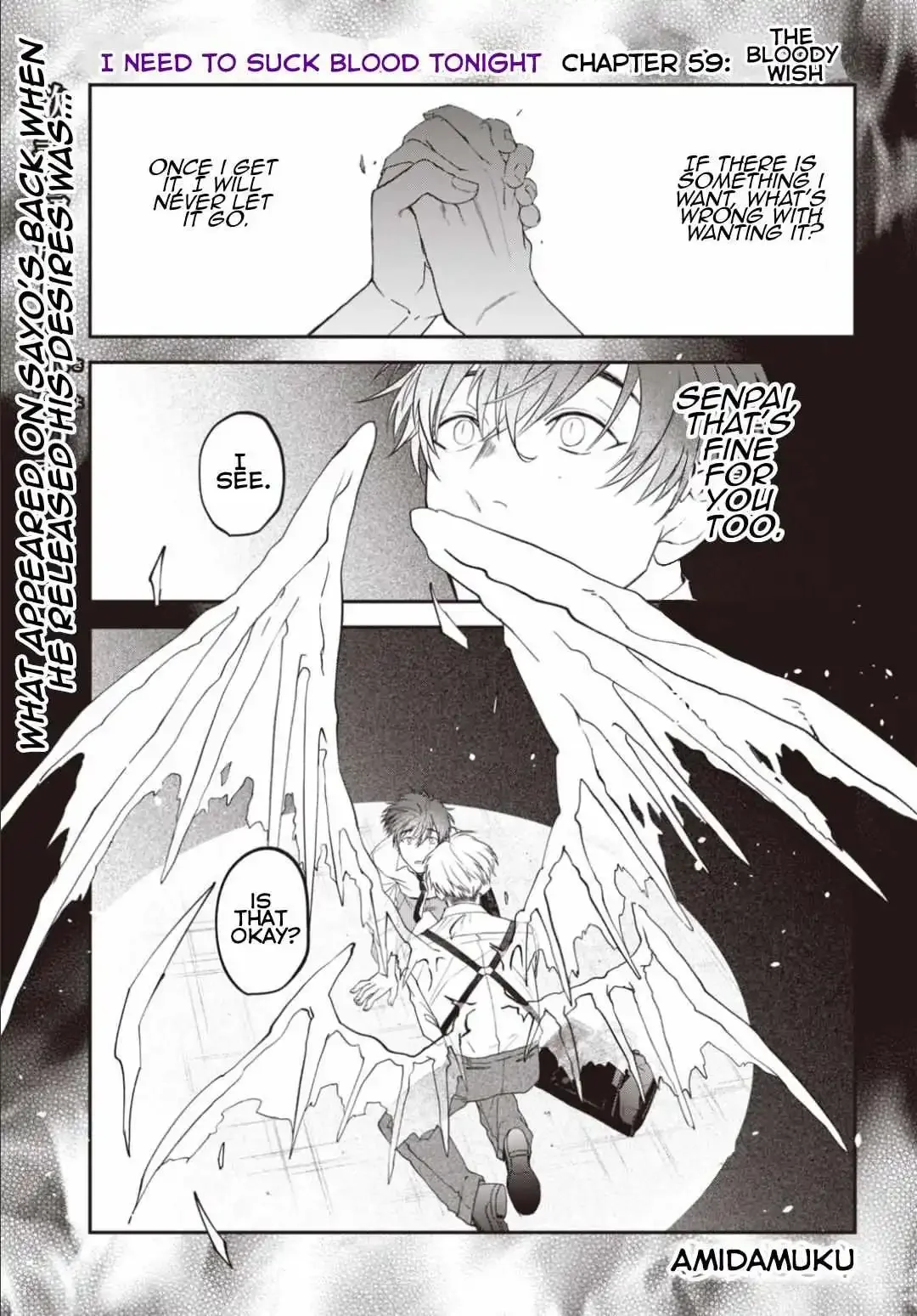 Yabun Ni Kyuuketsu Shitsureishimasu - Chapter 59 Page 2
