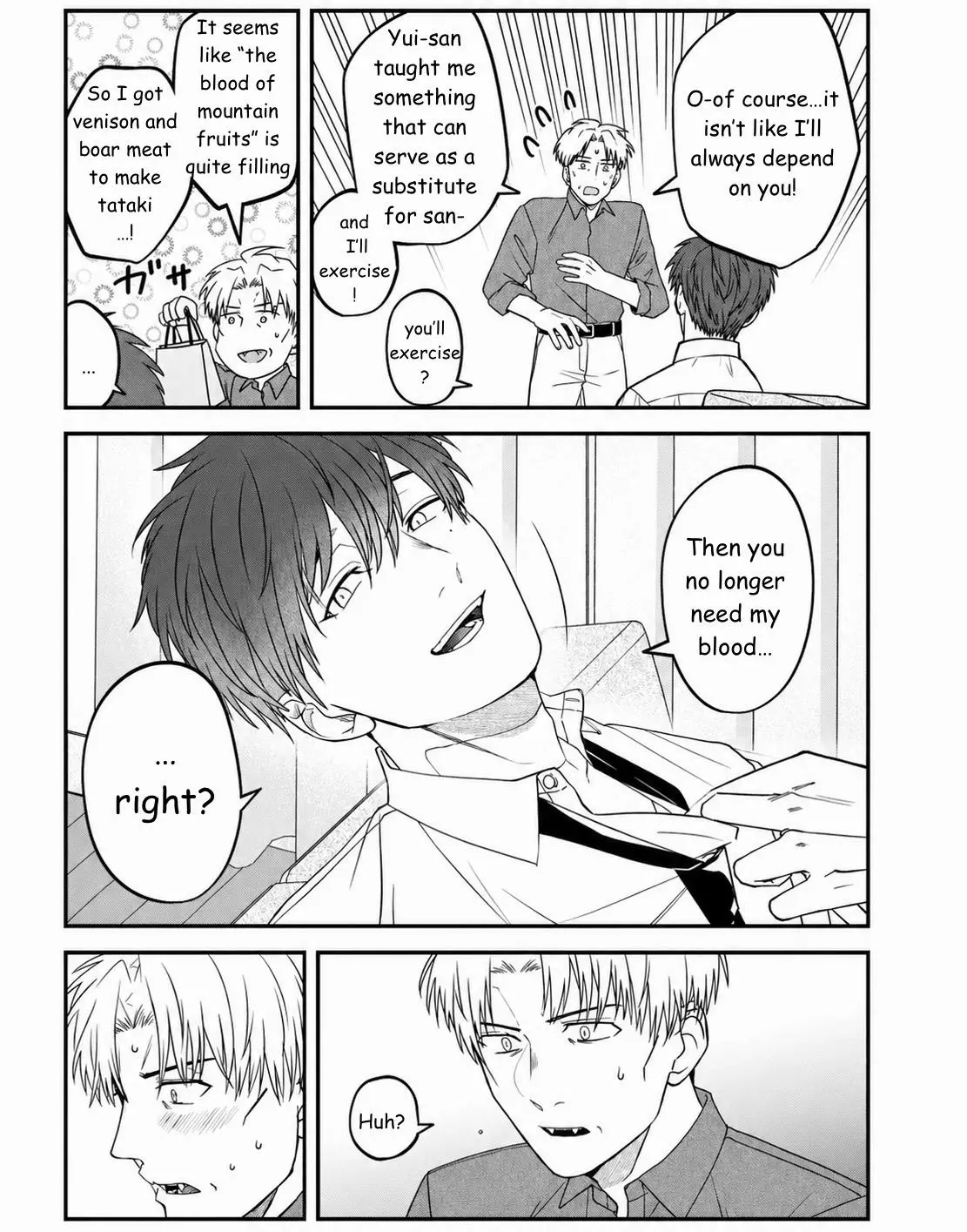 Yabun Ni Kyuuketsu Shitsureishimasu - Chapter 64 Page 8