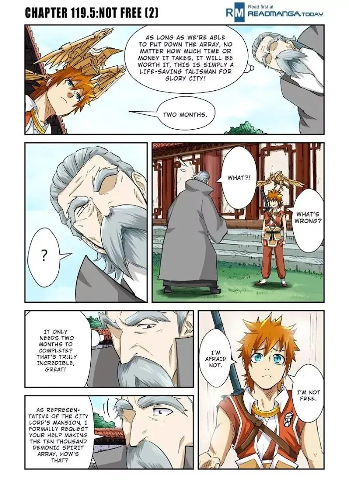 Tales of Demons and Gods - Chapter 119.5 Page 1
