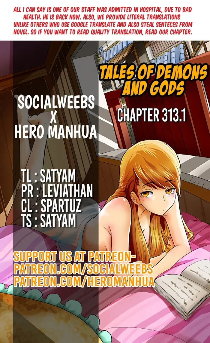 Tales of Demons and Gods - Chapter 313.1 Page 1