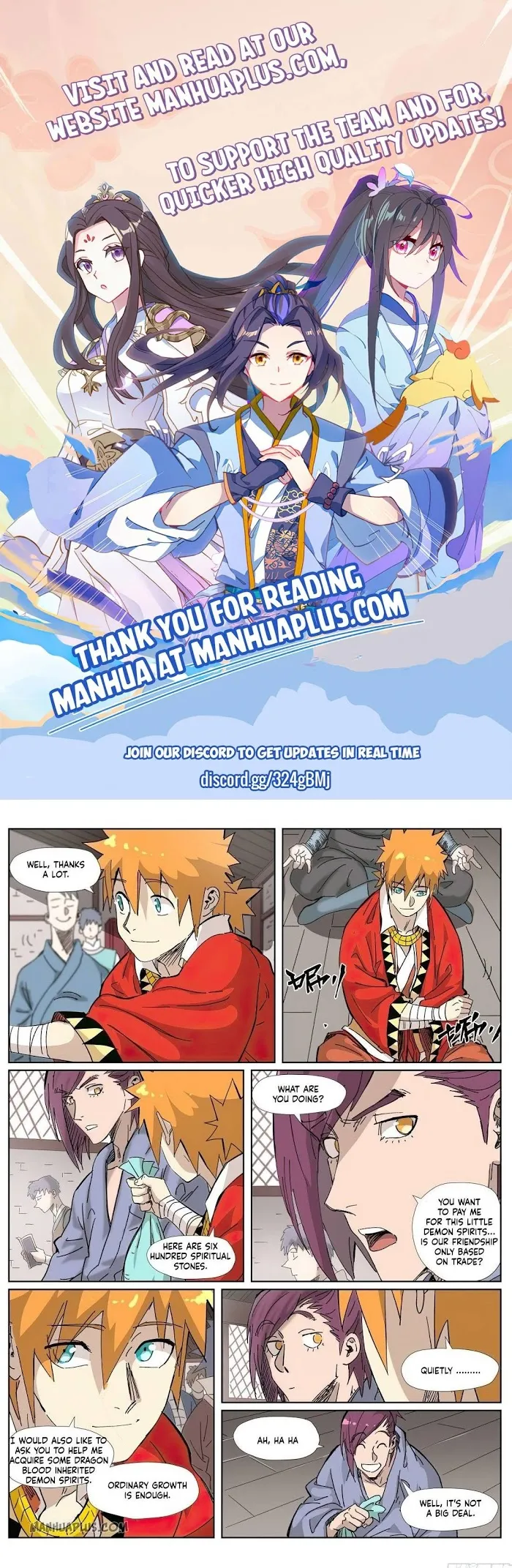 Tales of Demons and Gods - Chapter 328.5 Page 1