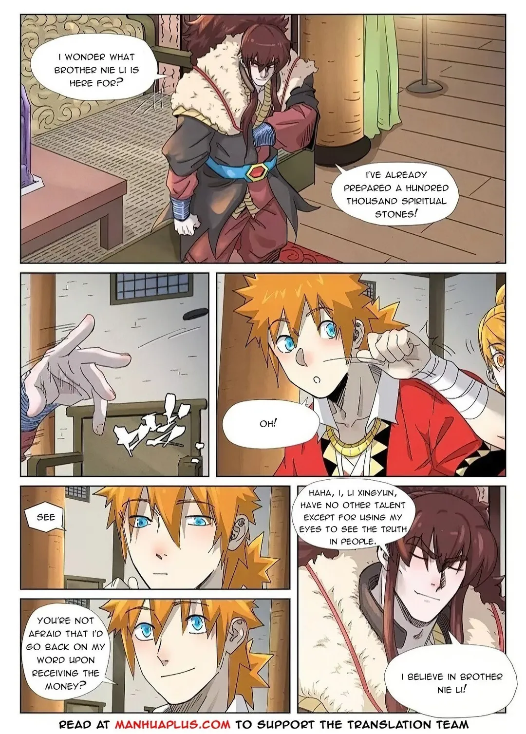 Tales of Demons and Gods - Chapter 348.3 Page 1