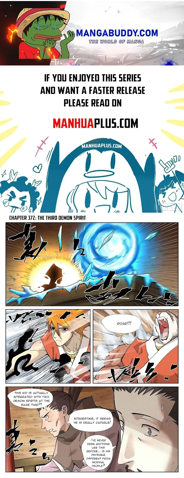 Tales of Demons and Gods - Chapter 372.3 Page 1