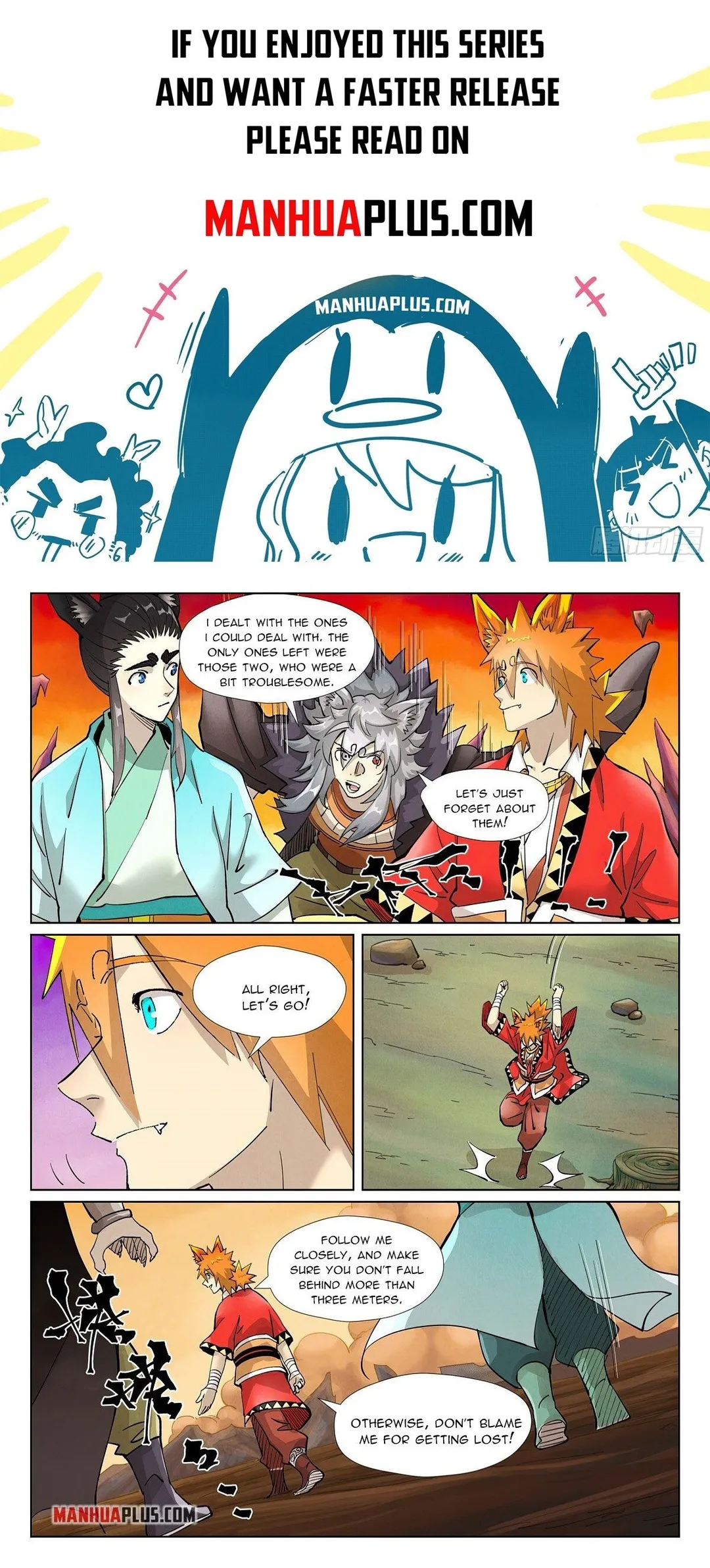Tales of Demons and Gods - Chapter 390.3 Page 1