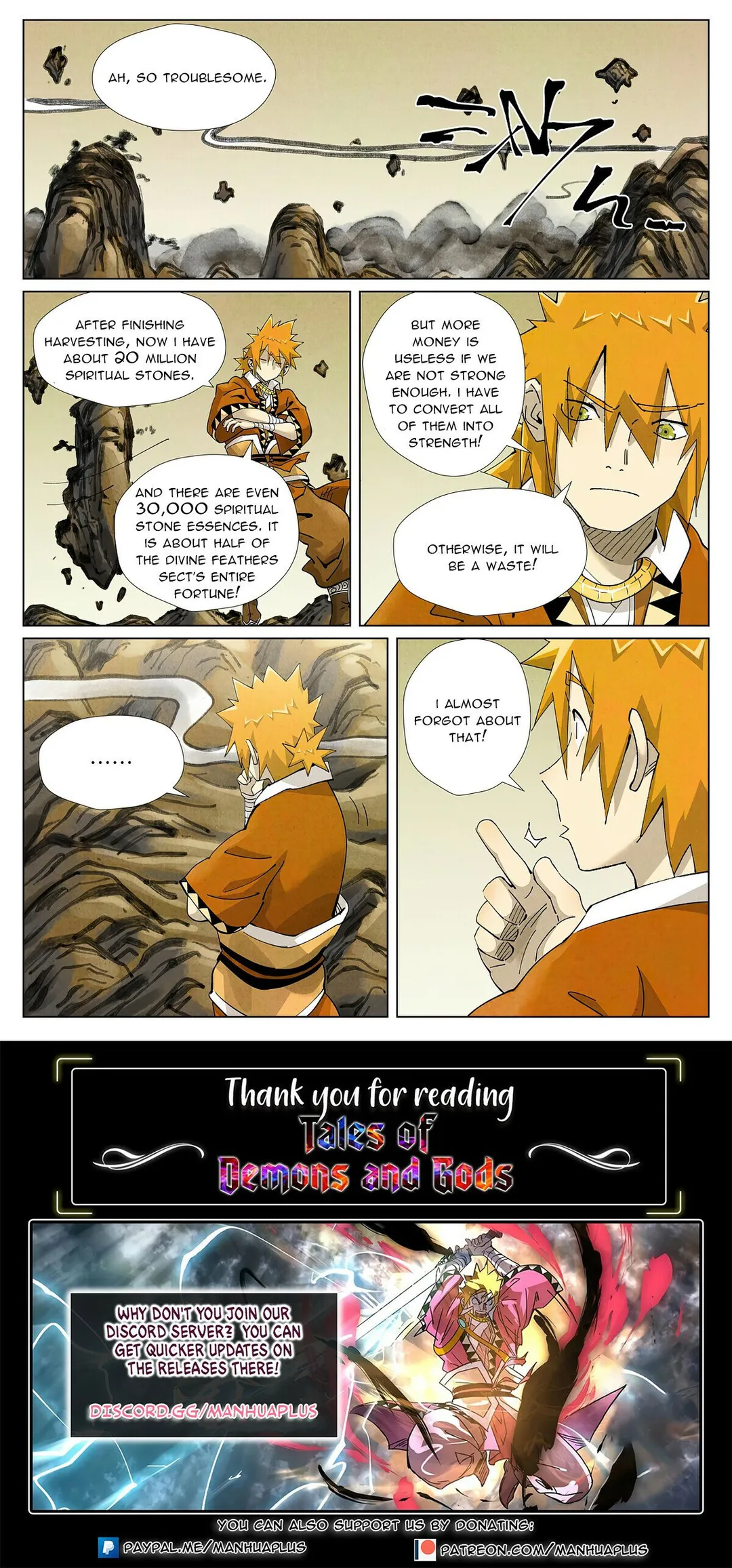 Tales of Demons and Gods - Chapter 411.3 Page 10