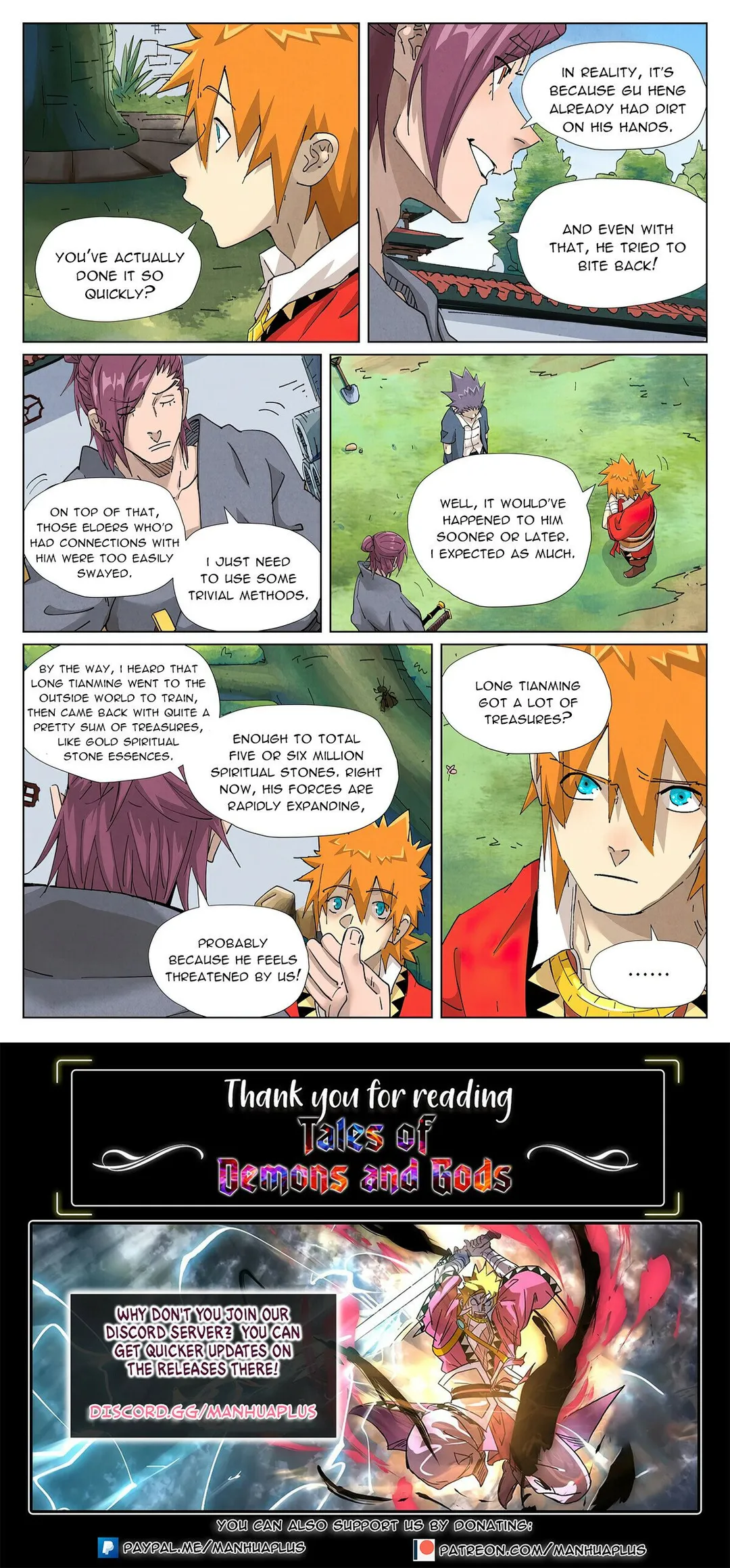 Tales of Demons and Gods - Chapter 412.3 Page 10