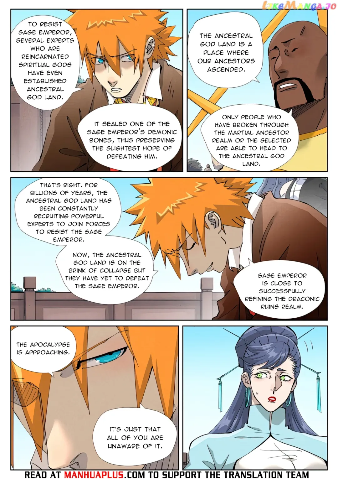 Tales of Demons and Gods - Chapter 449.1 Page 4