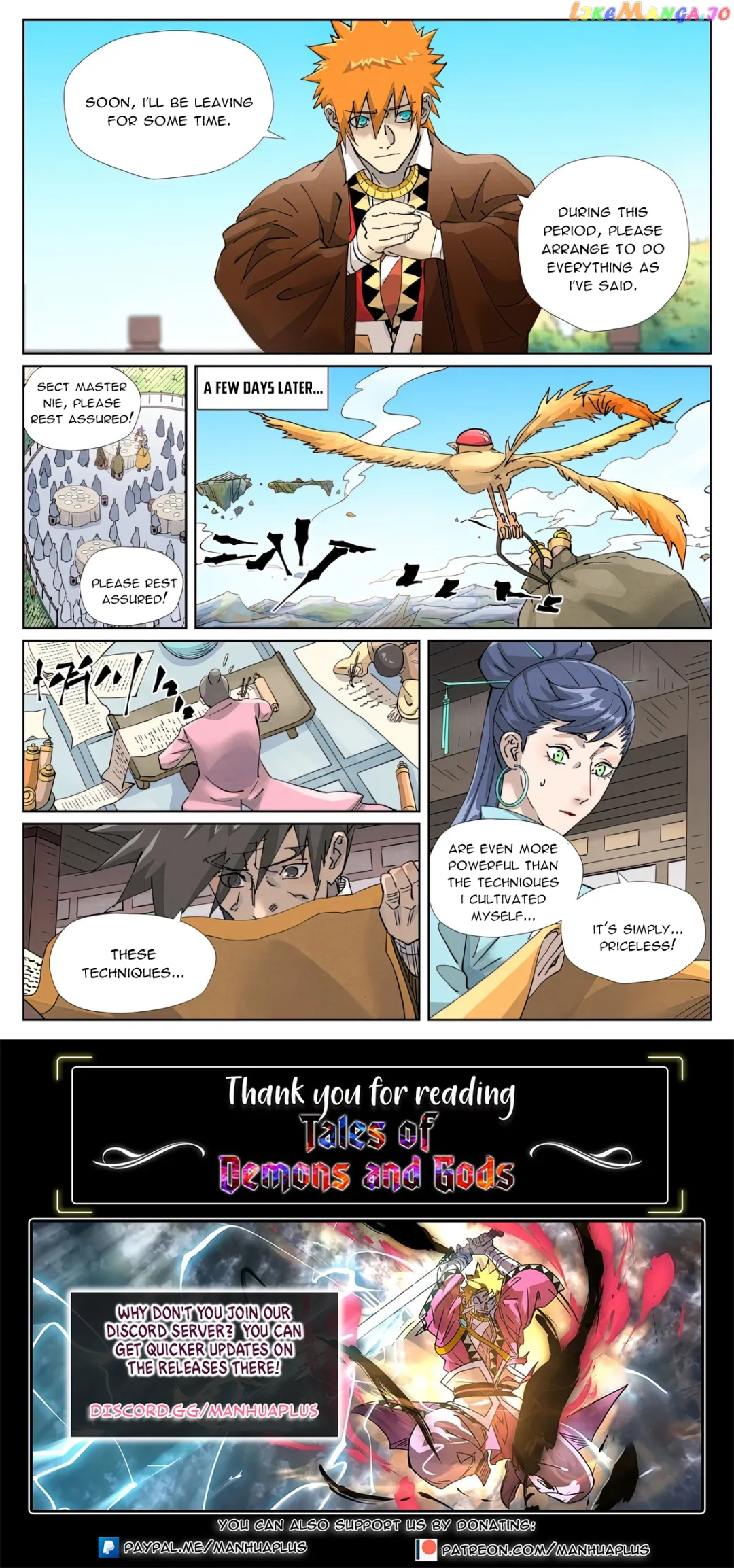 Tales of Demons and Gods - Chapter 449.1 Page 10