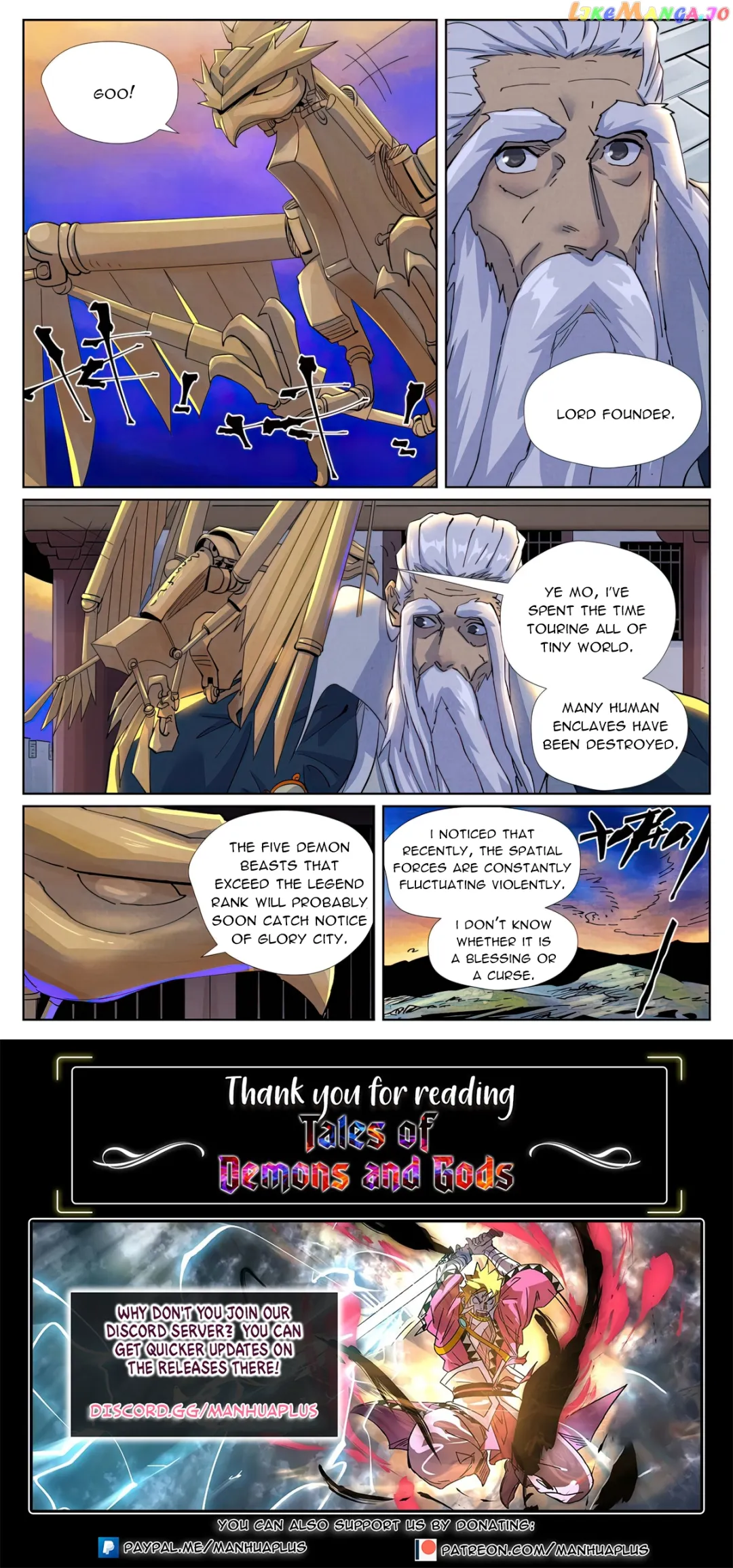 Tales of Demons and Gods - Chapter 449.3 Page 9