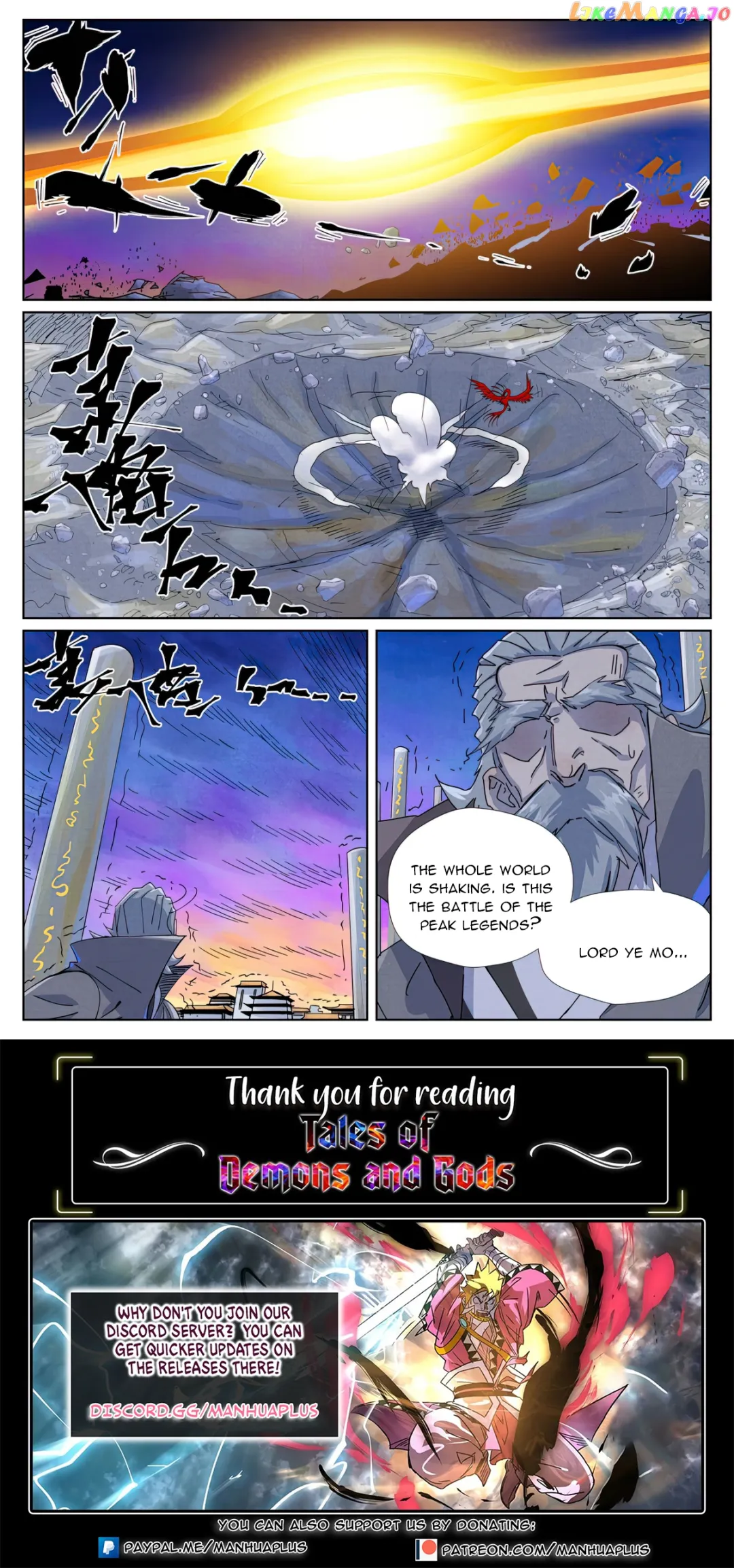 Tales of Demons and Gods - Chapter 450.3 Page 9