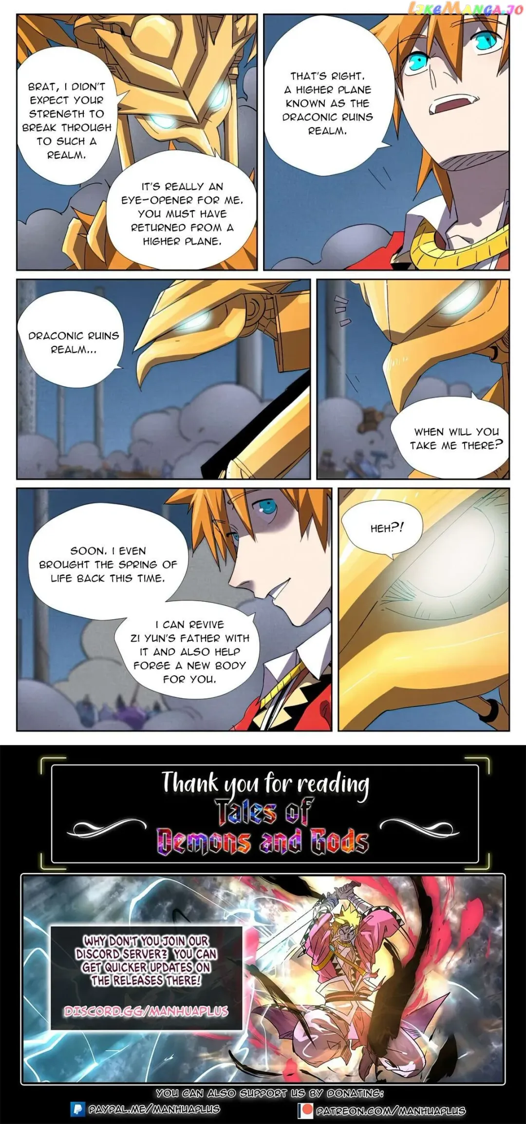 Tales of Demons and Gods - Chapter 453.1 Page 10