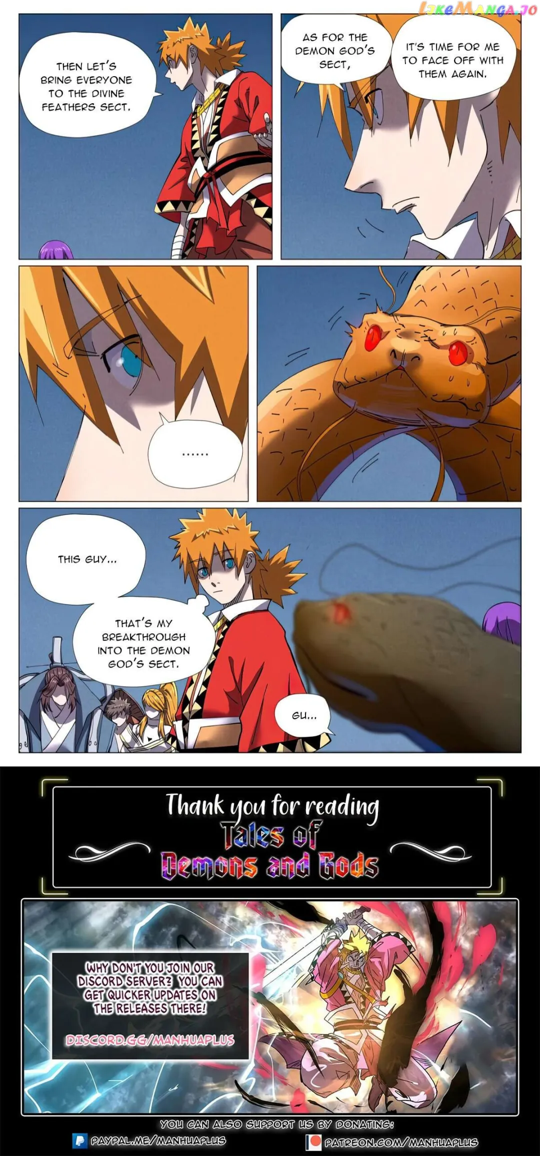 Tales of Demons and Gods - Chapter 454.1 Page 10