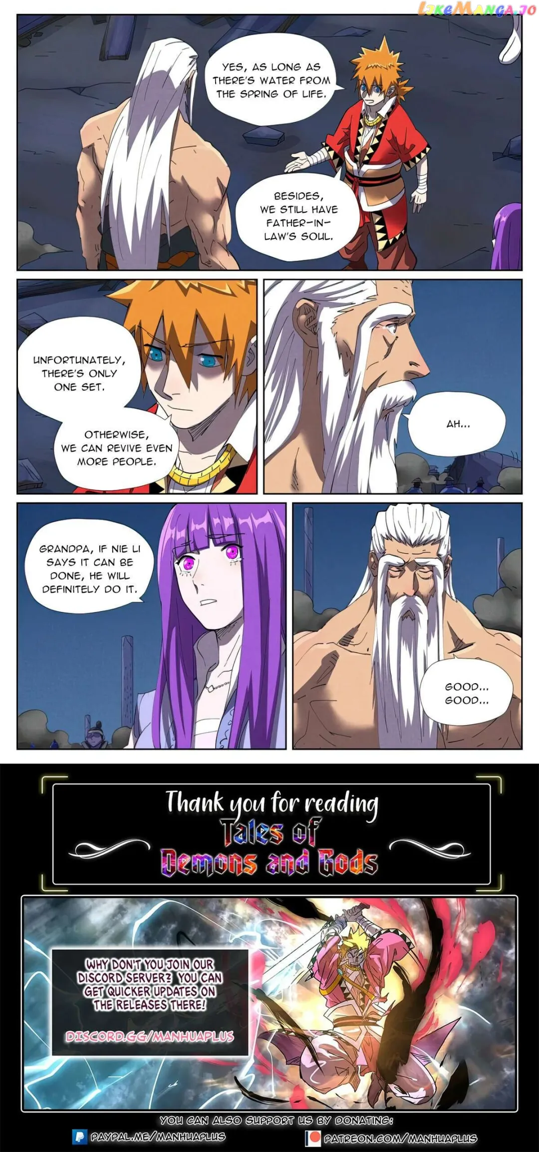 Tales of Demons and Gods - Chapter 454.5 Page 9