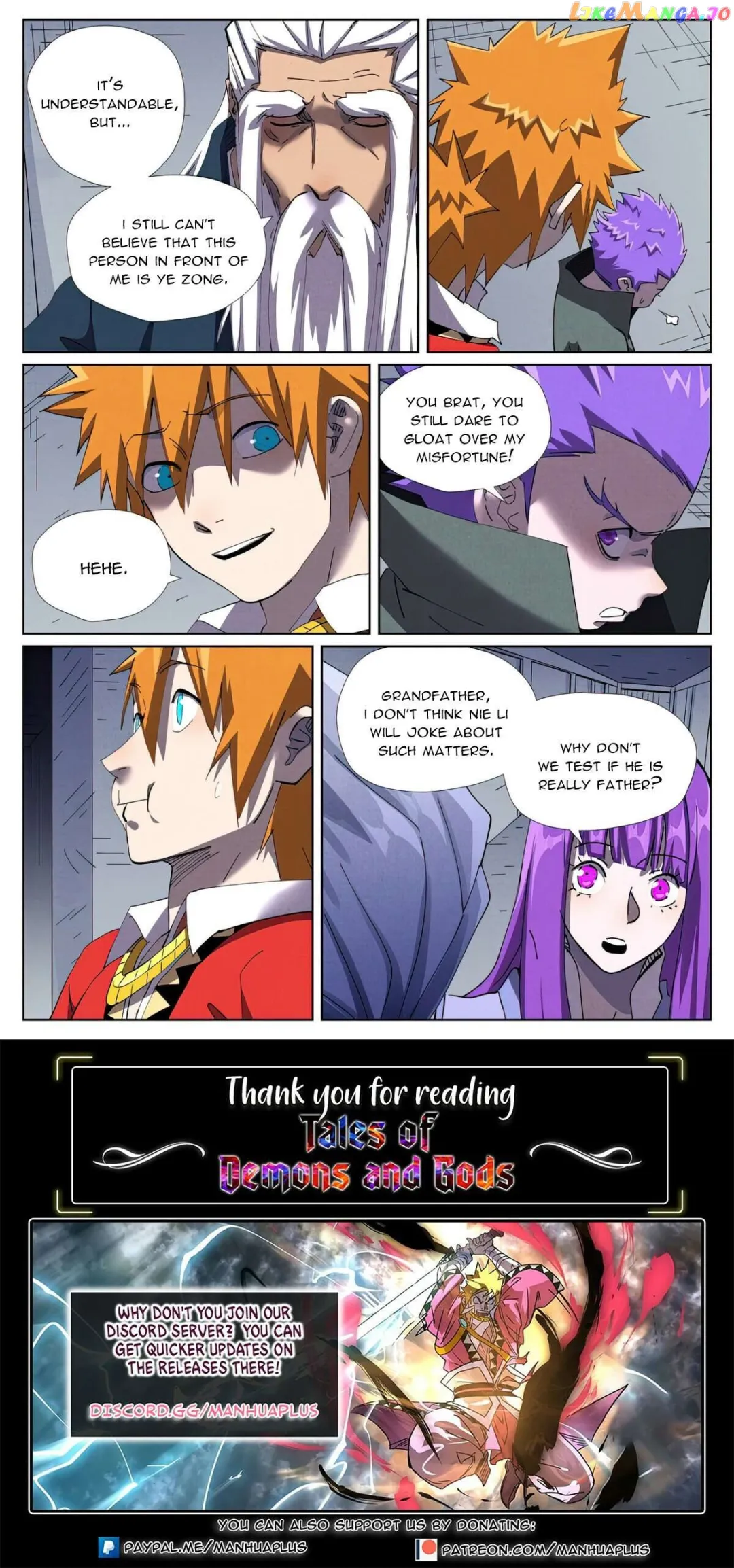 Tales of Demons and Gods - Chapter 455.5 Page 9