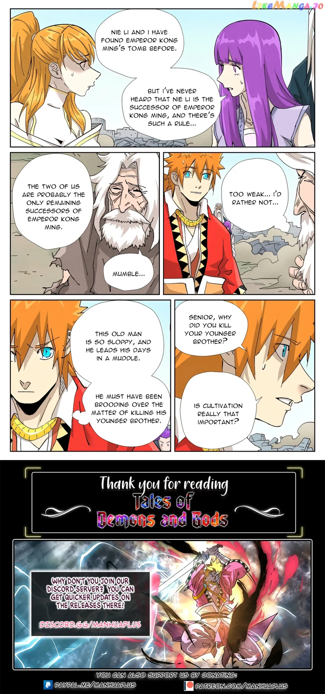 Tales of Demons and Gods - Chapter 457.5 Page 9
