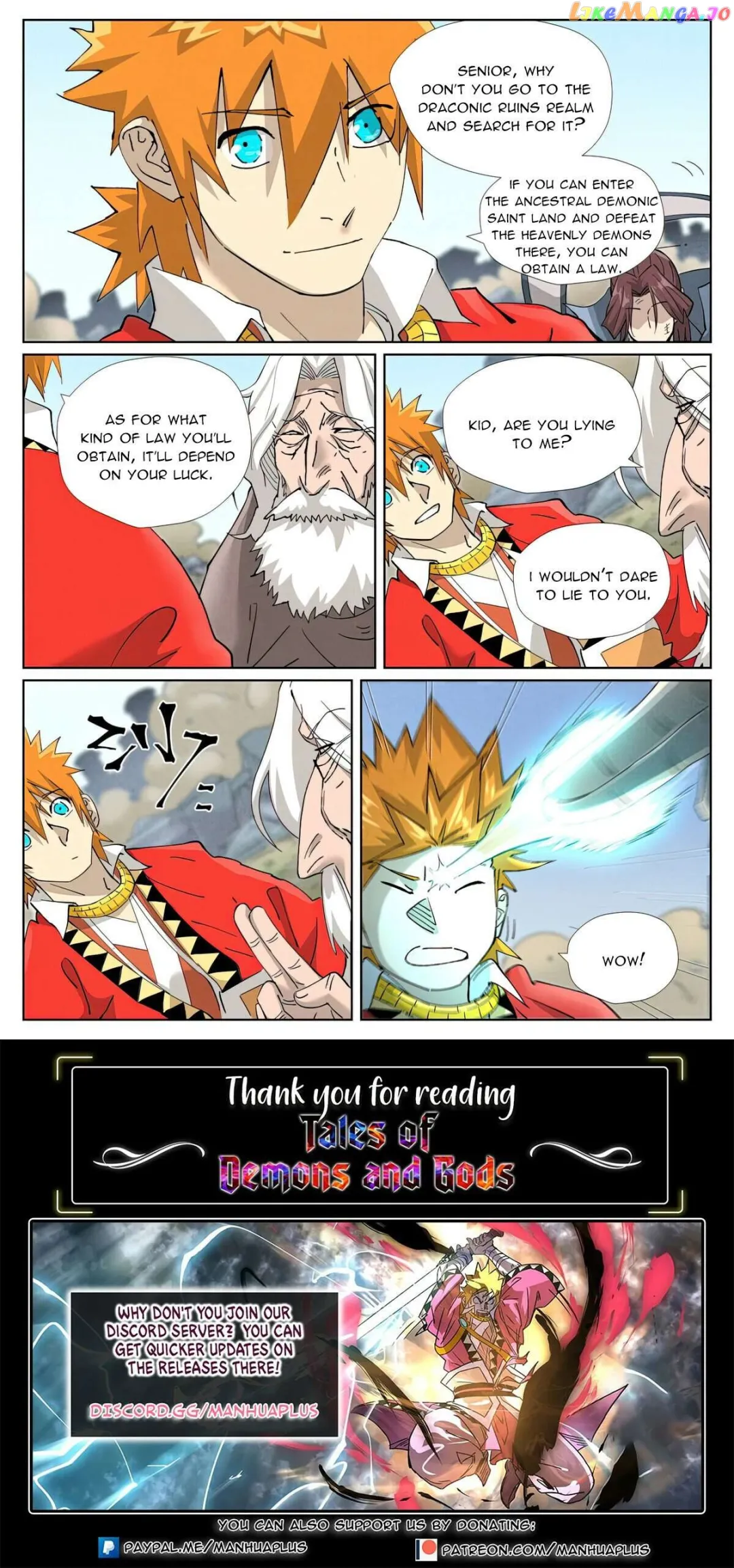 Tales of Demons and Gods - Chapter 458.1 Page 9