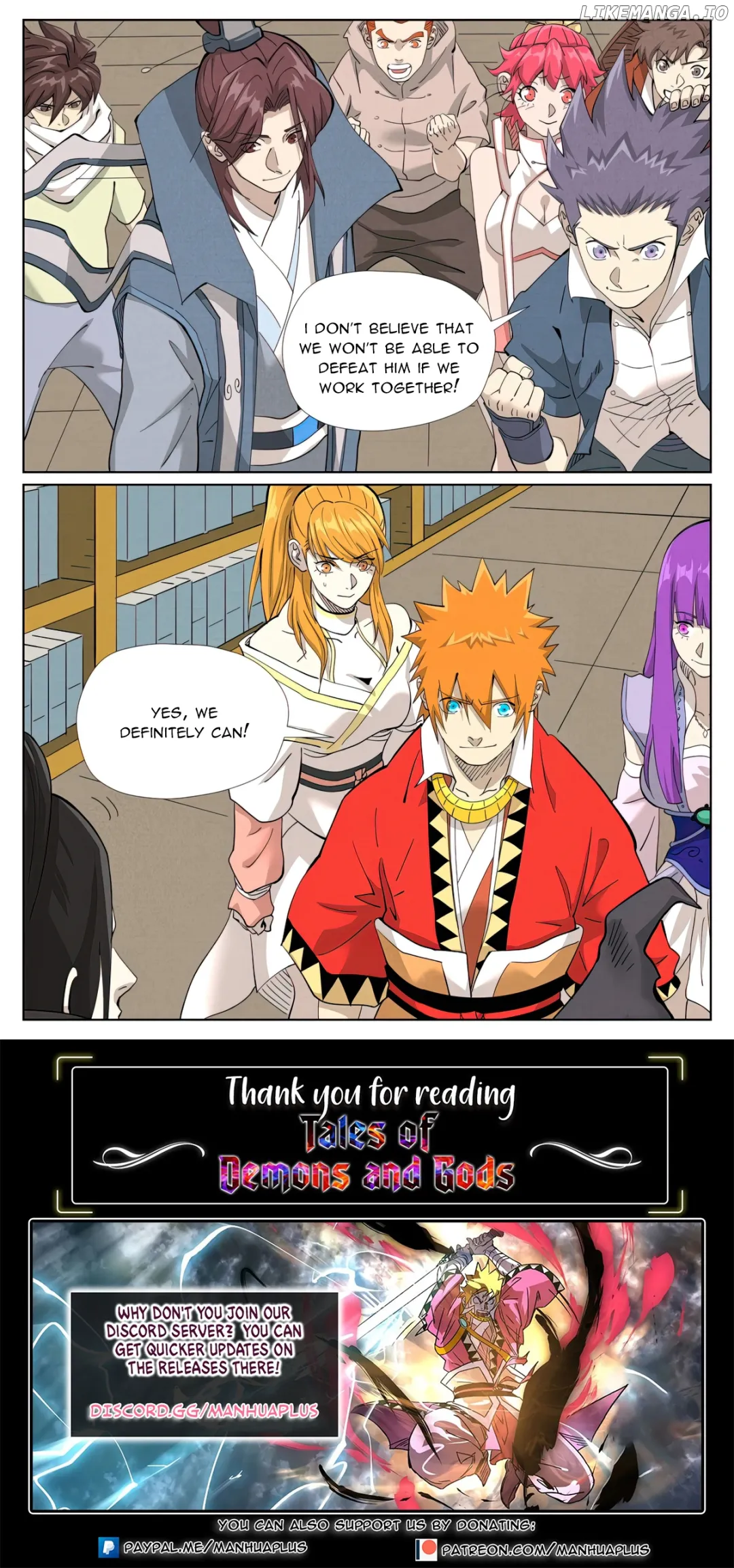 Tales of Demons and Gods - Chapter 461.5 Page 9