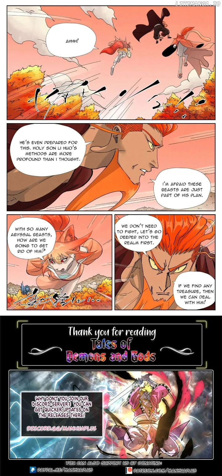 Tales of Demons and Gods - Chapter 495.5 Page 9