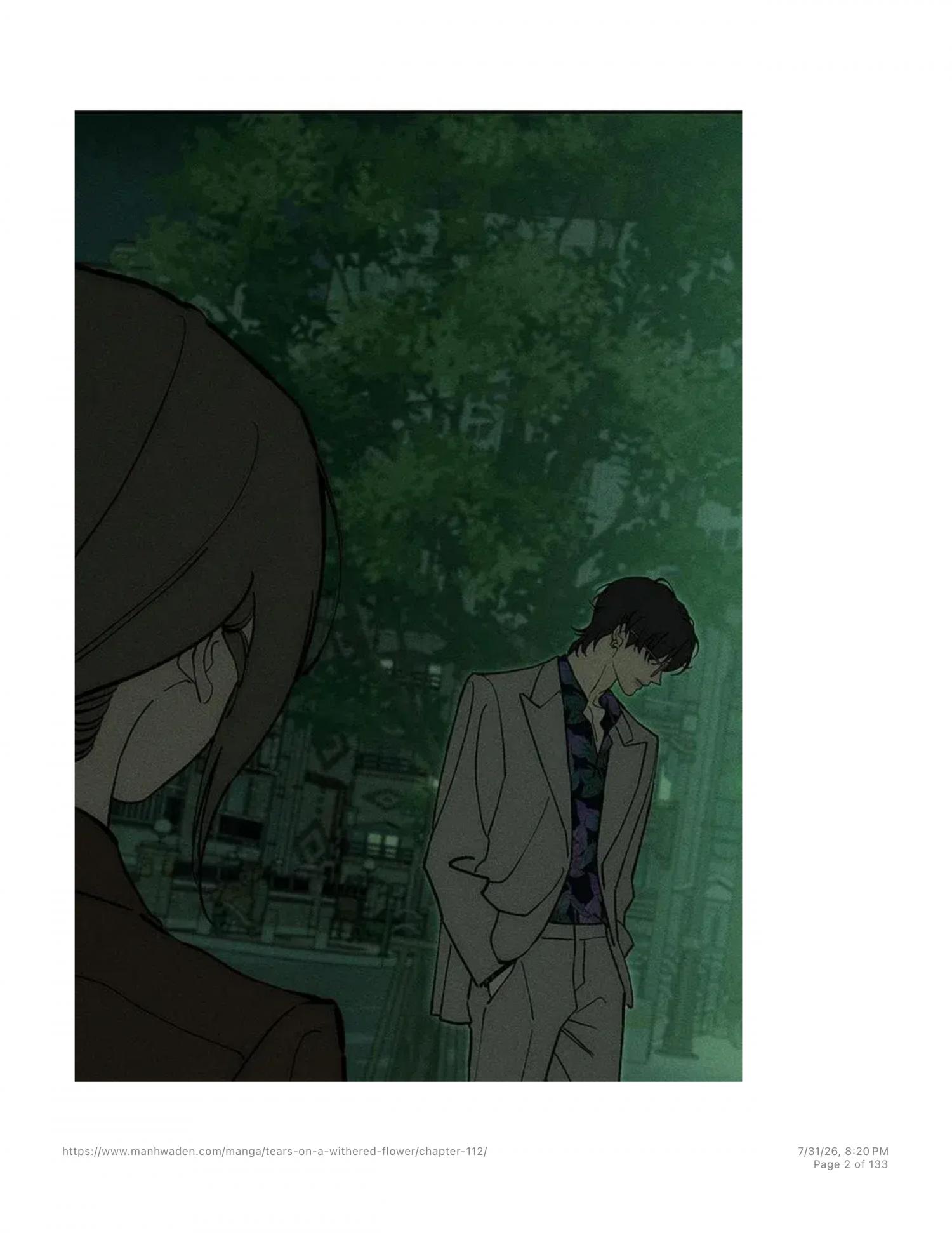 Tears On A Withered Flower - Chapter 112 Page 1