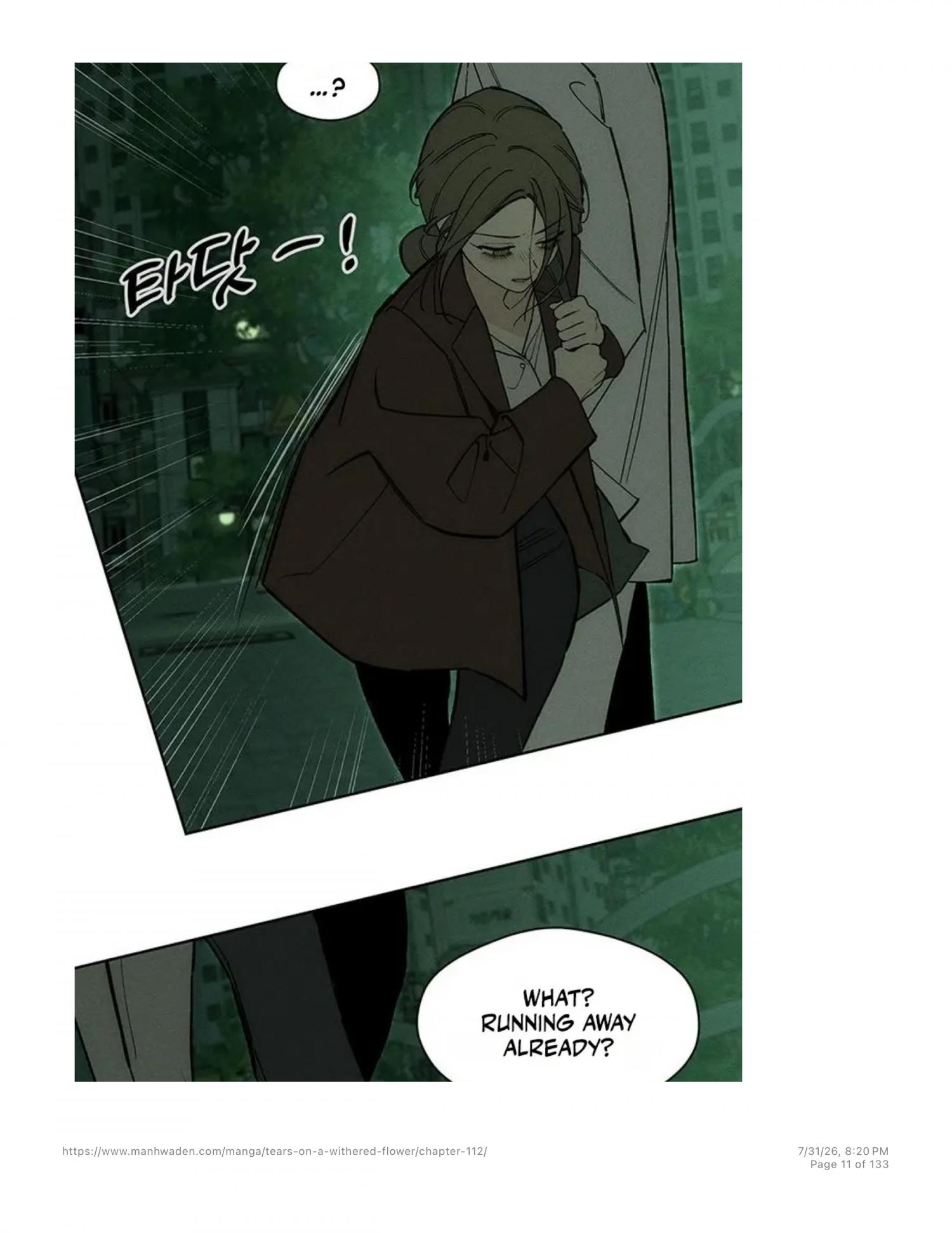 Tears On A Withered Flower - Chapter 112 Page 10