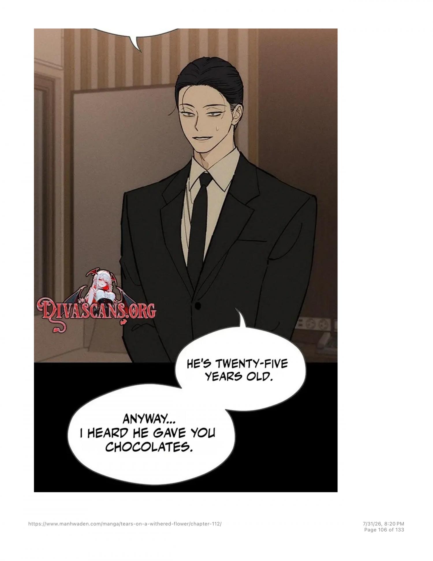 Tears On A Withered Flower - Chapter 112 Page 105