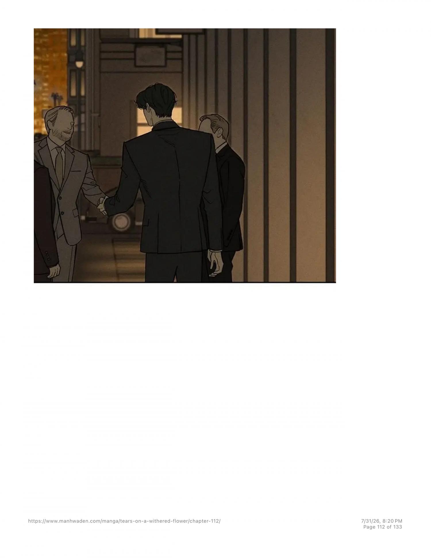Tears On A Withered Flower - Chapter 112 Page 111