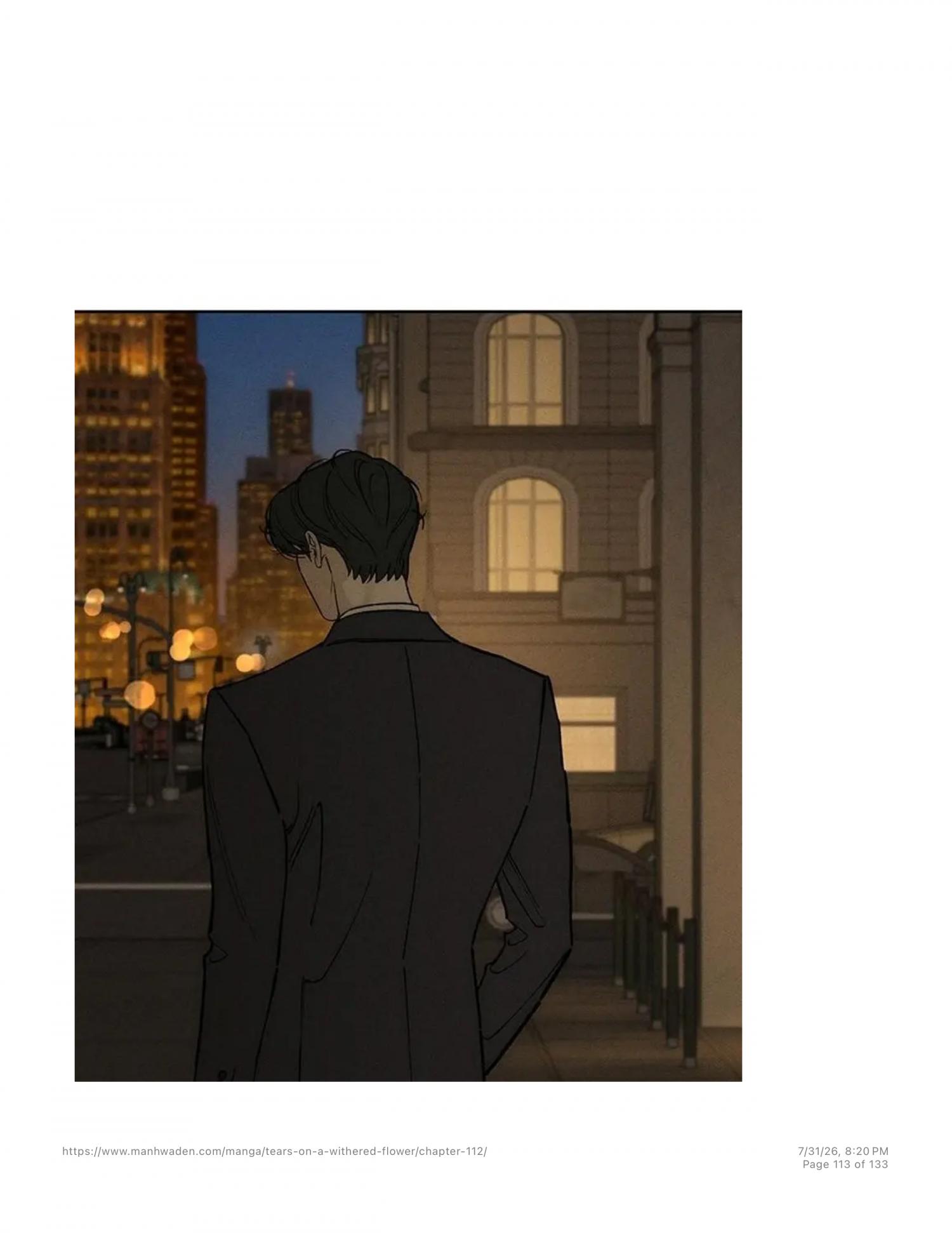 Tears On A Withered Flower - Chapter 112 Page 112