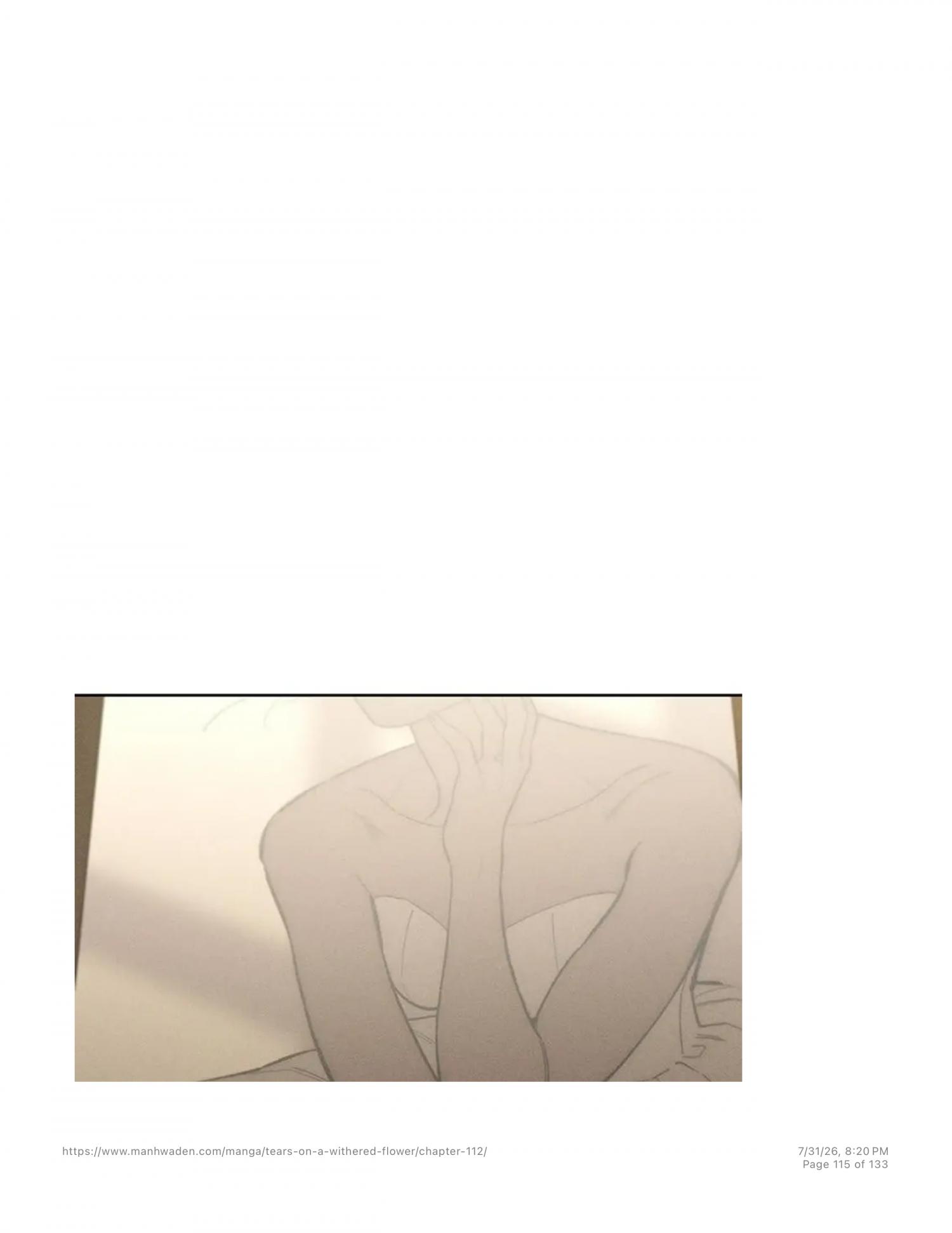 Tears On A Withered Flower - Chapter 112 Page 114
