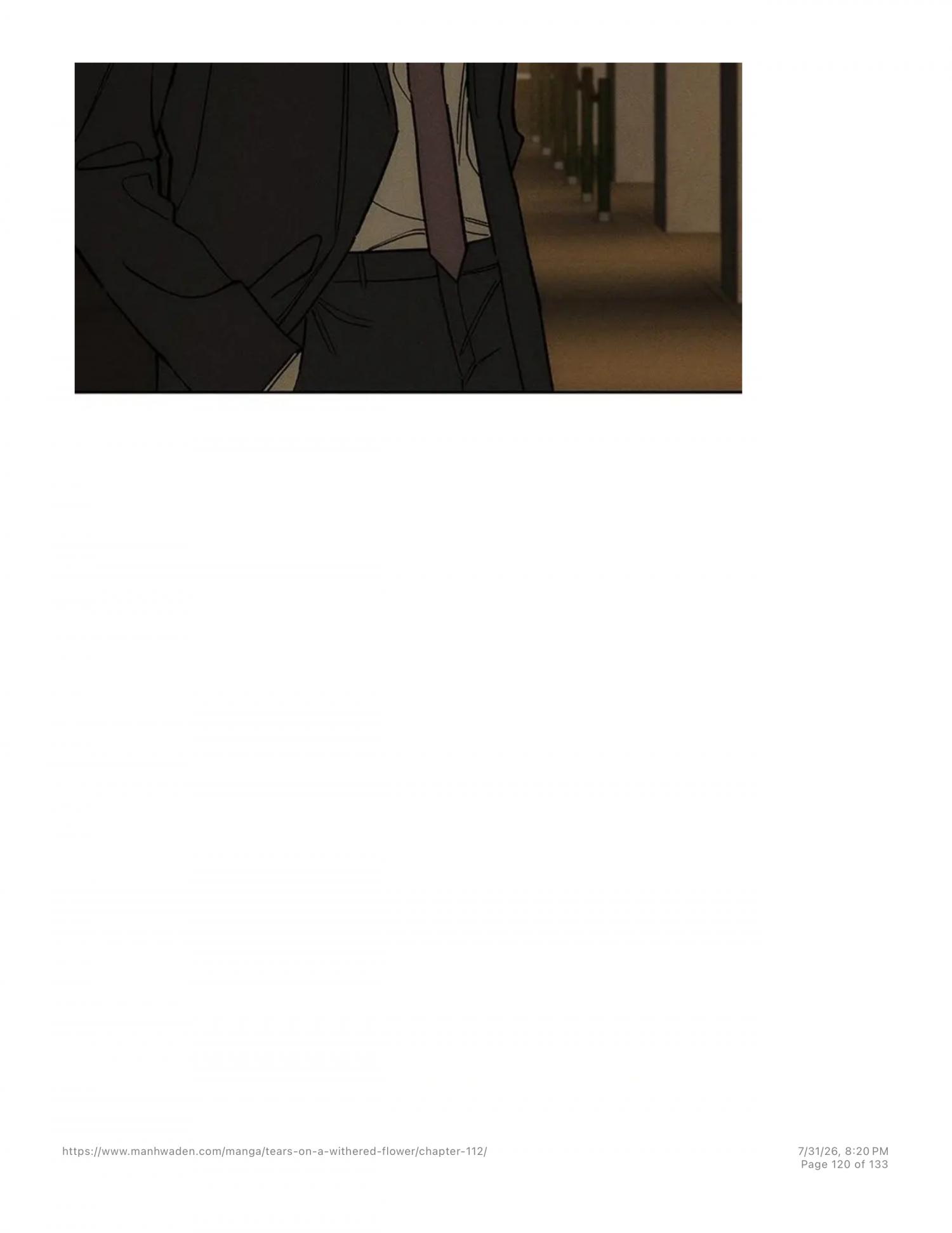 Tears On A Withered Flower - Chapter 112 Page 119