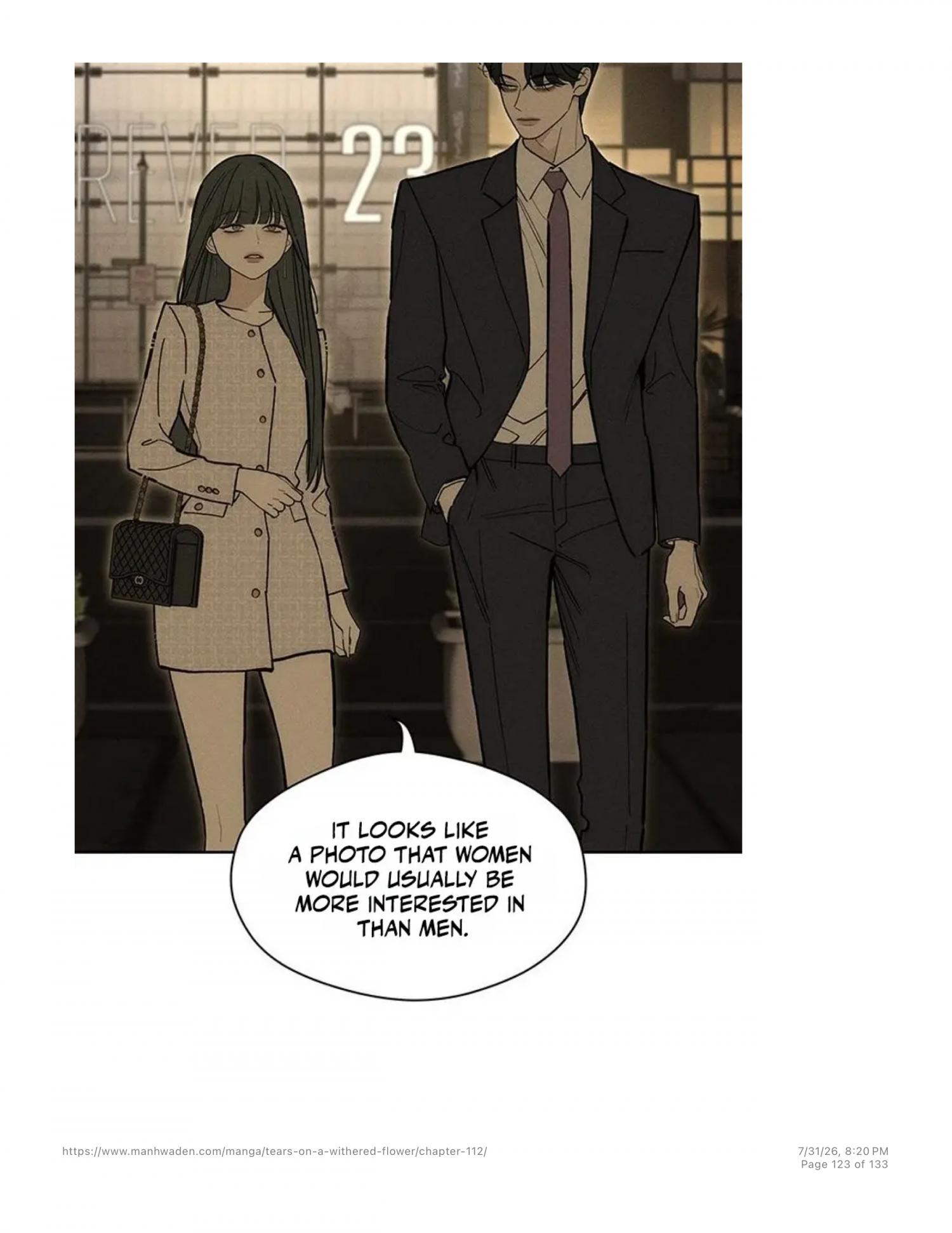 Tears On A Withered Flower - Chapter 112 Page 122