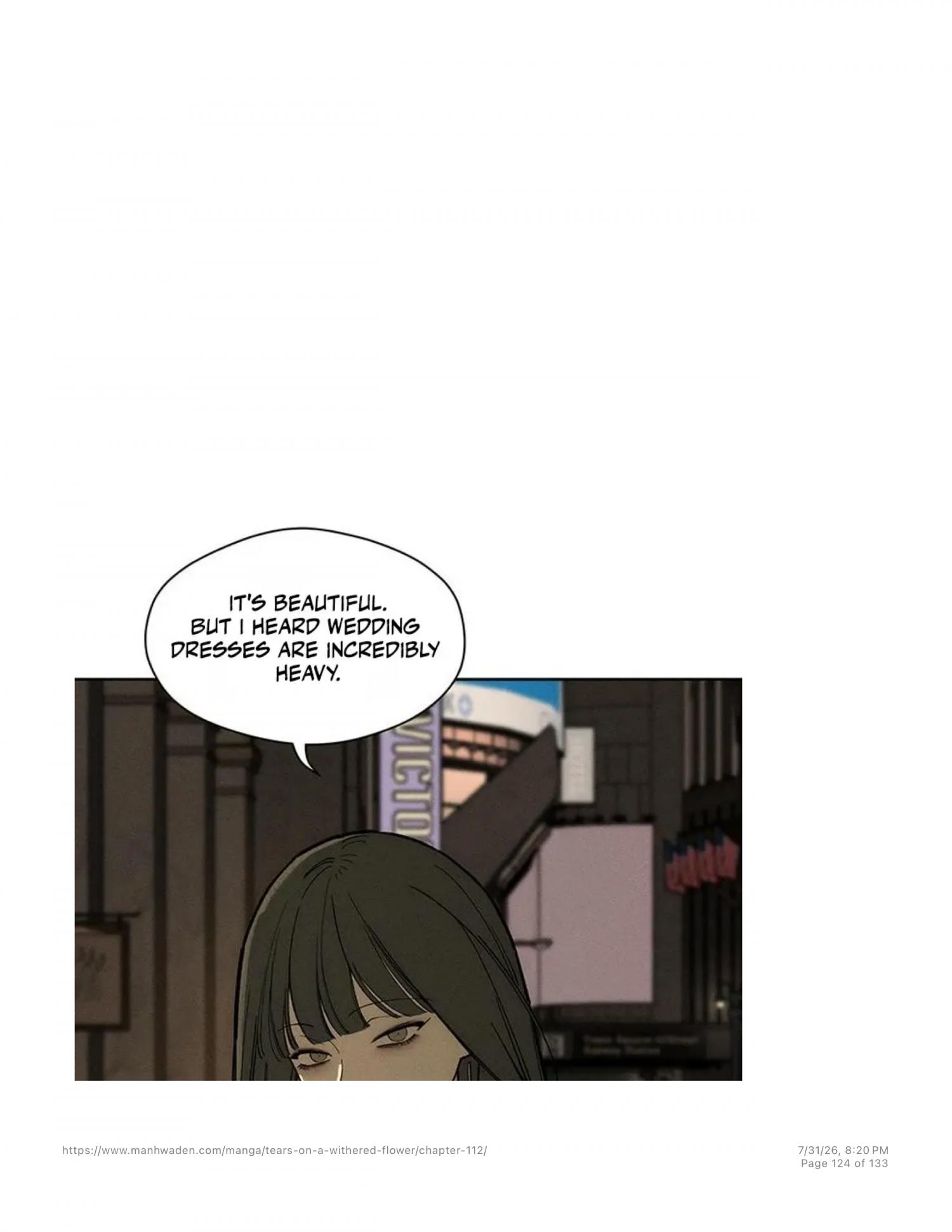 Tears On A Withered Flower - Chapter 112 Page 123