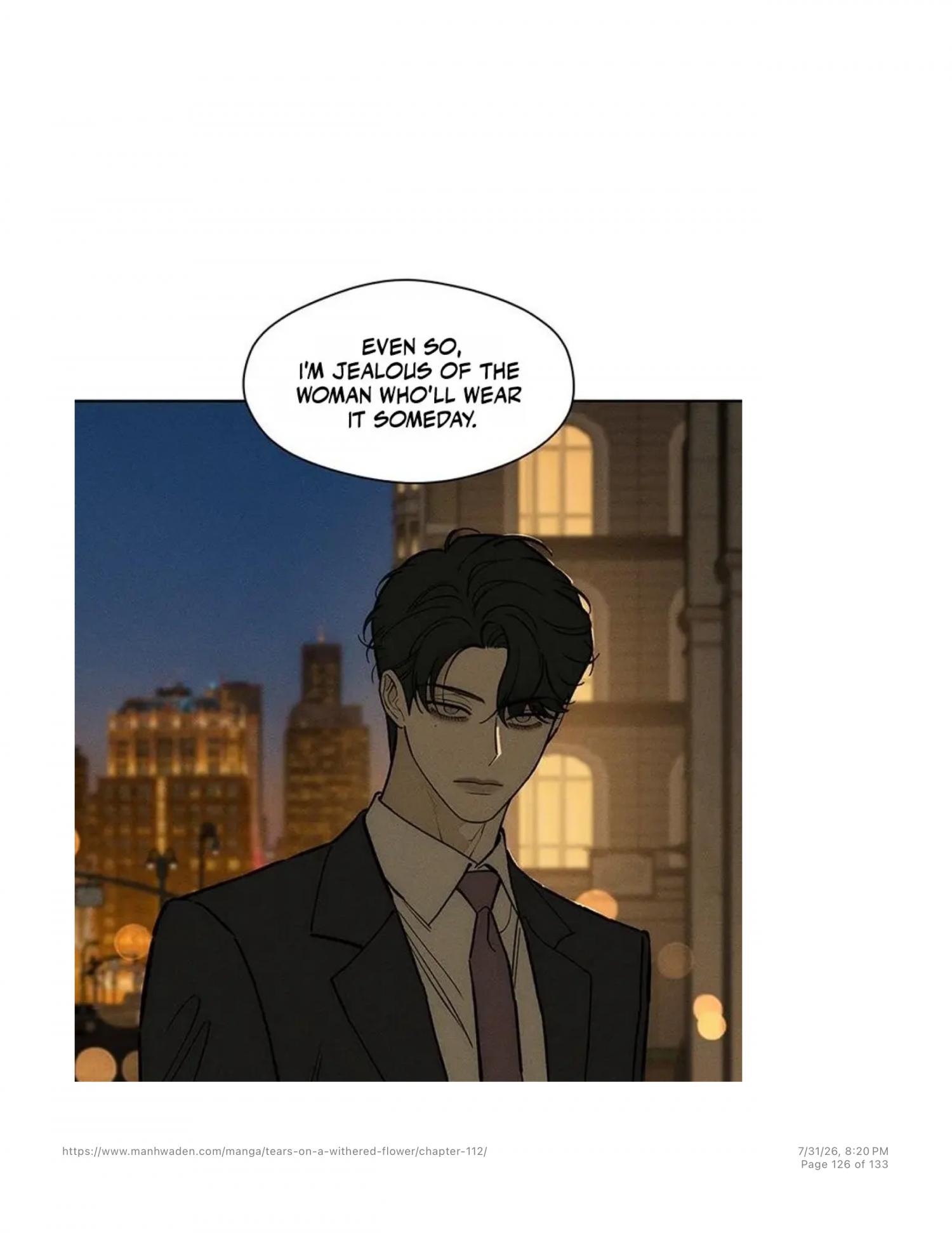 Tears On A Withered Flower - Chapter 112 Page 125