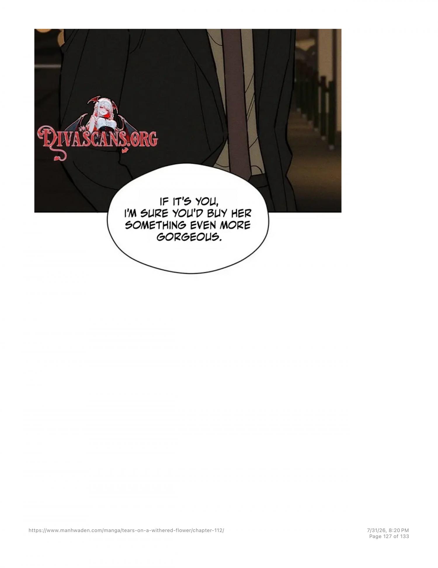 Tears On A Withered Flower - Chapter 112 Page 126
