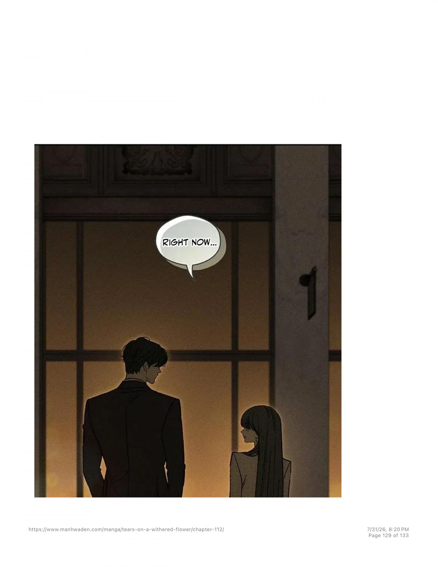 Tears On A Withered Flower - Chapter 112 Page 128