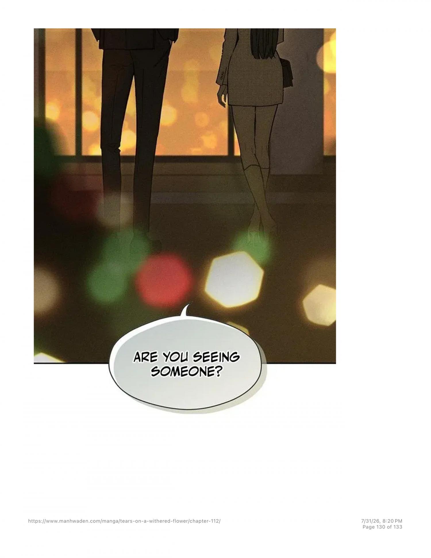 Tears On A Withered Flower - Chapter 112 Page 129