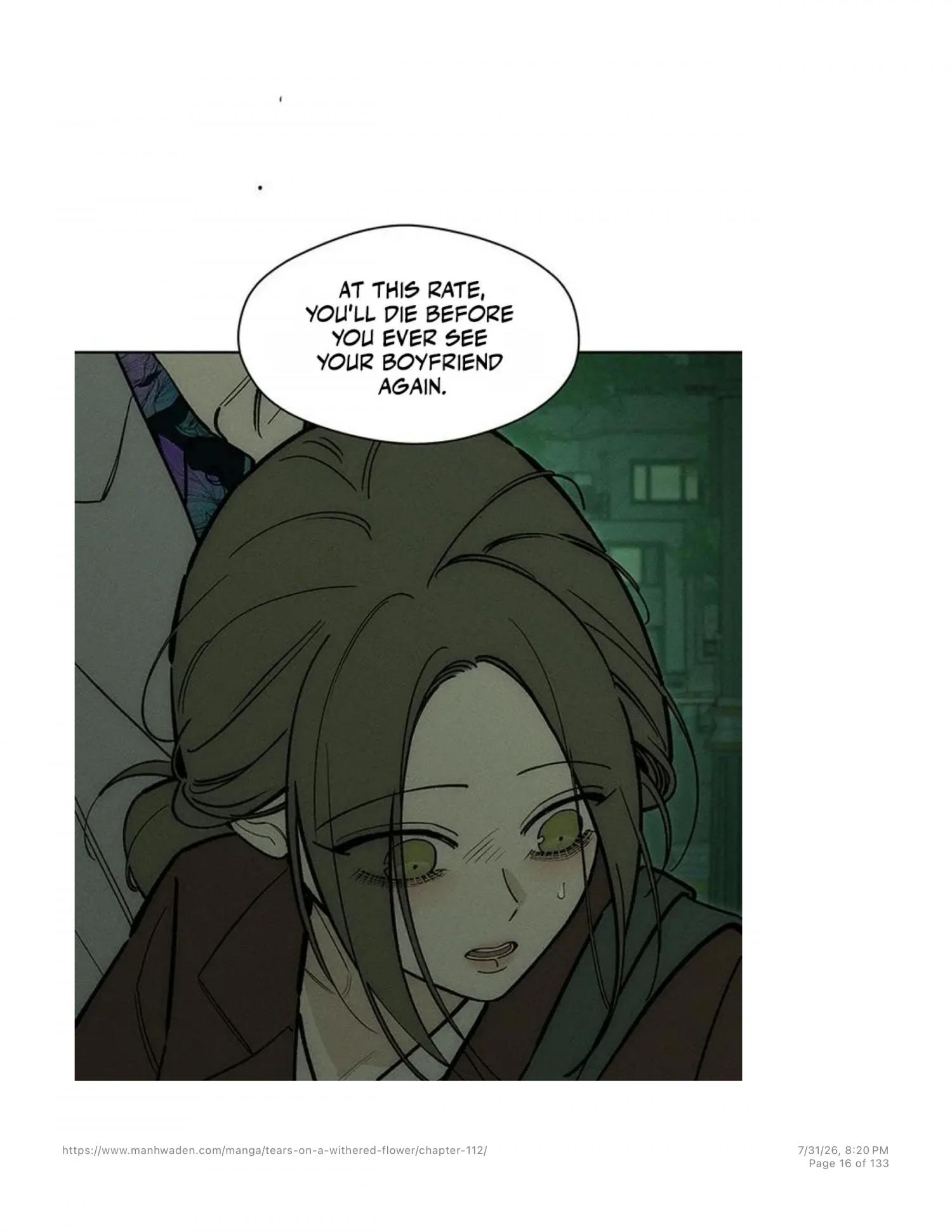 Tears On A Withered Flower - Chapter 112 Page 15