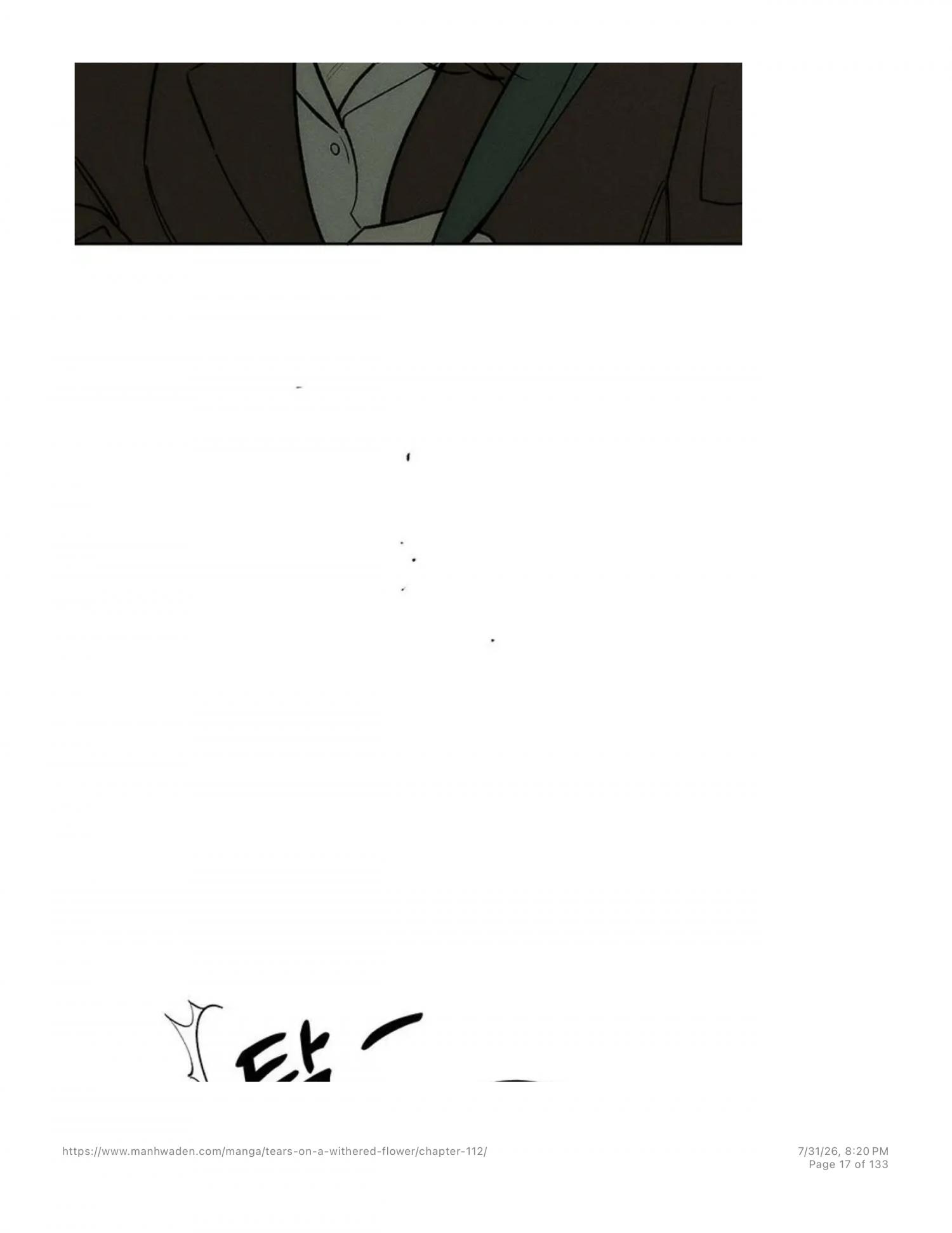 Tears On A Withered Flower - Chapter 112 Page 16