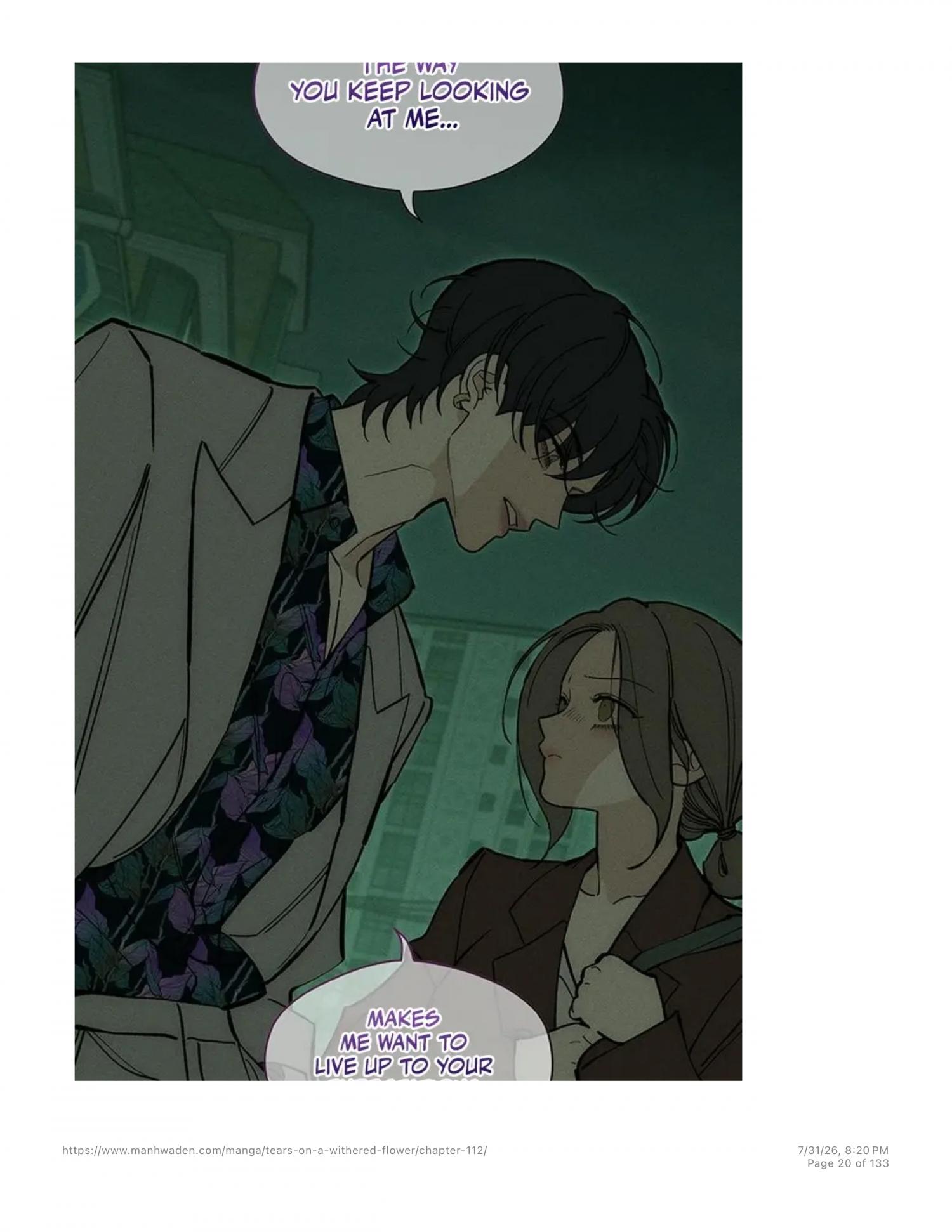 Tears On A Withered Flower - Chapter 112 Page 19