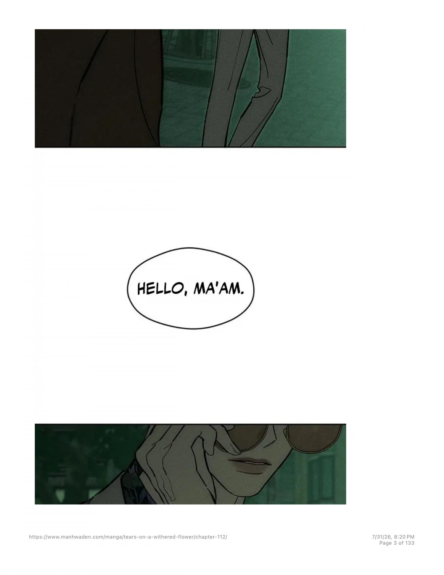 Tears On A Withered Flower - Chapter 112 Page 2