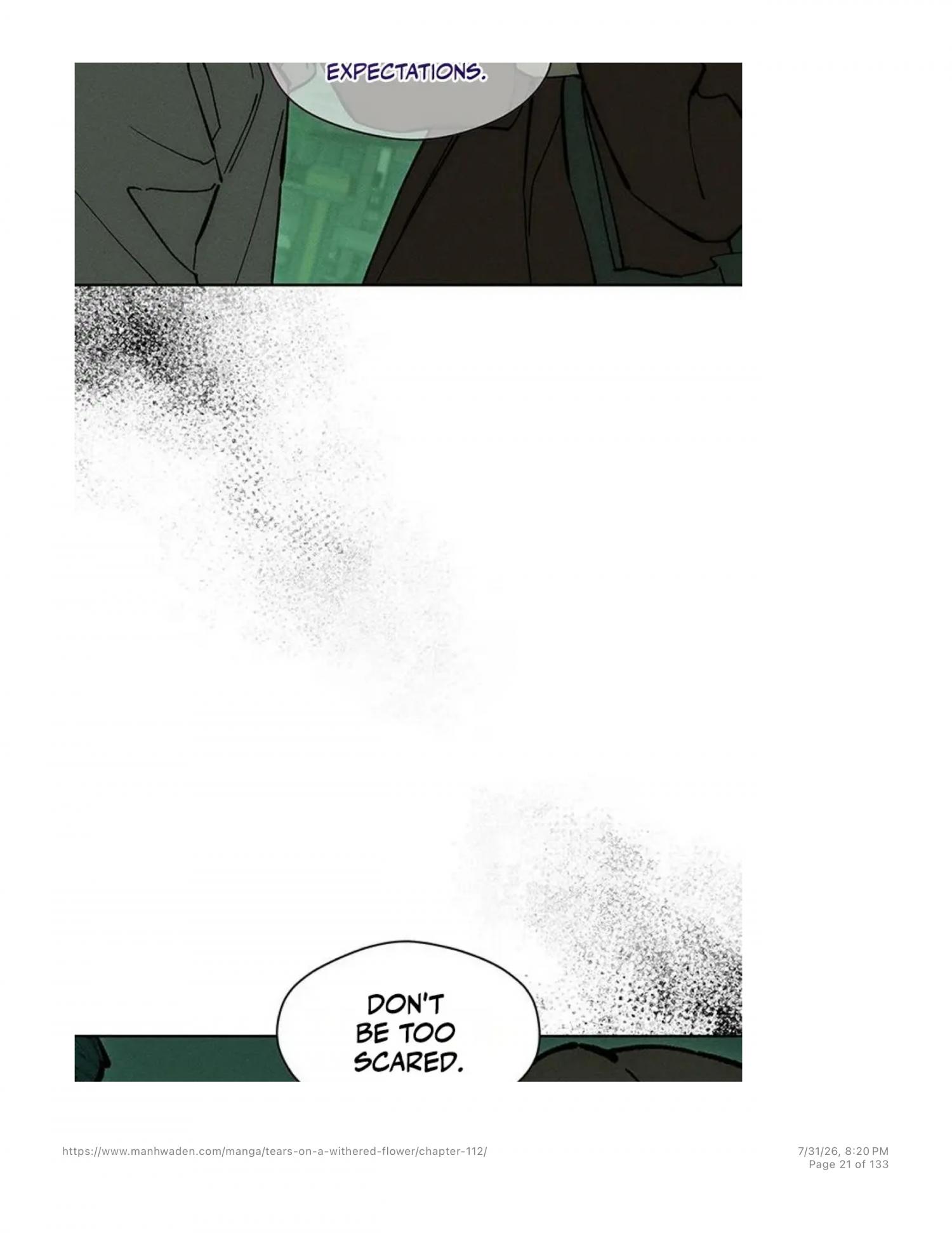 Tears On A Withered Flower - Chapter 112 Page 20