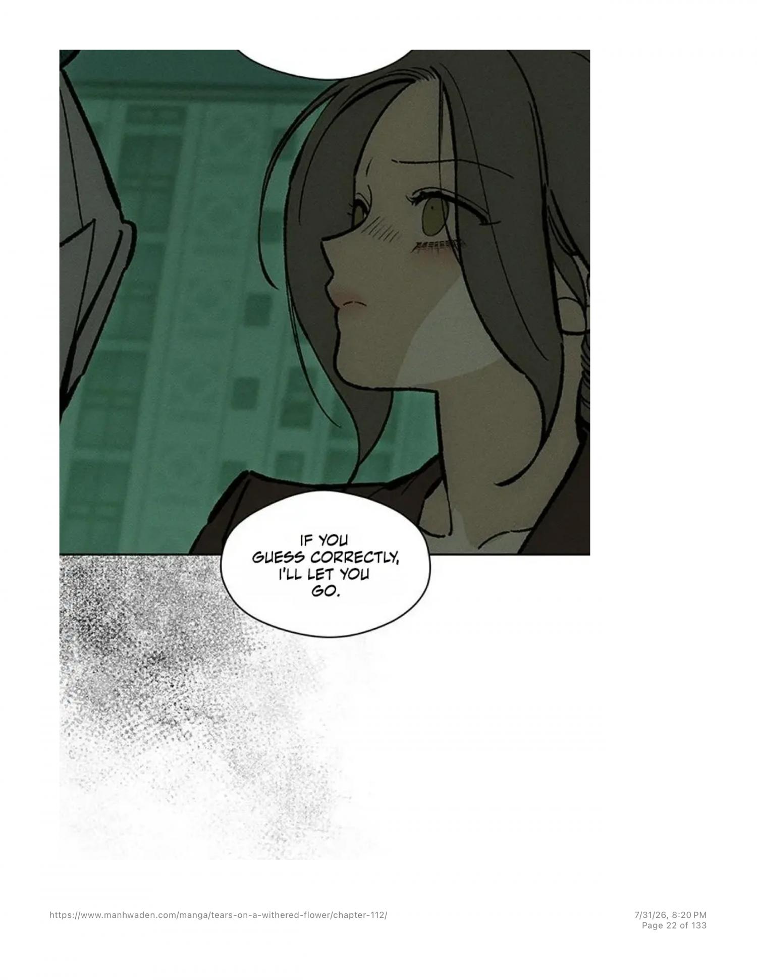 Tears On A Withered Flower - Chapter 112 Page 21